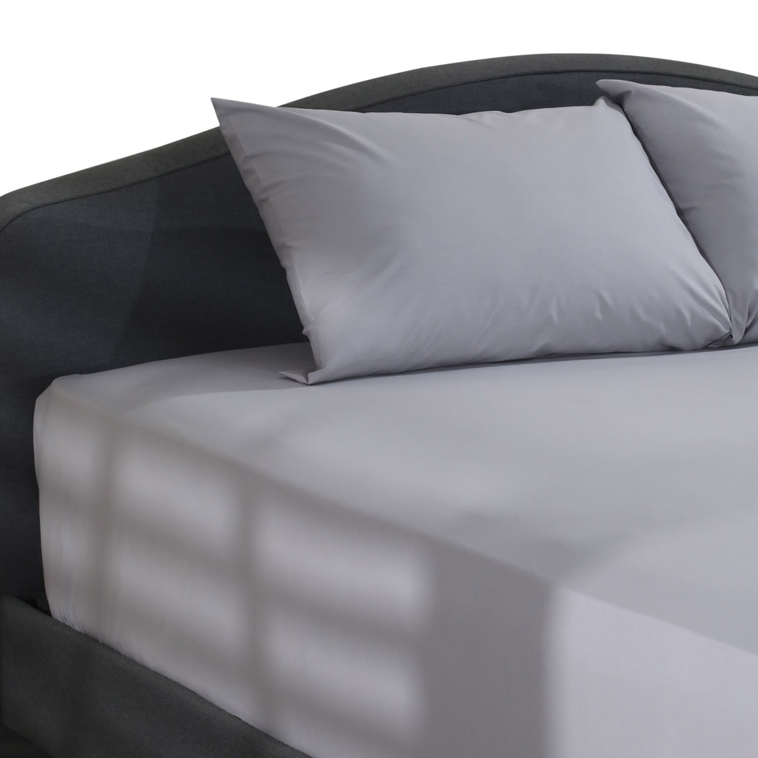 Percale Fitted Sheet + Pillowcases (400TC)