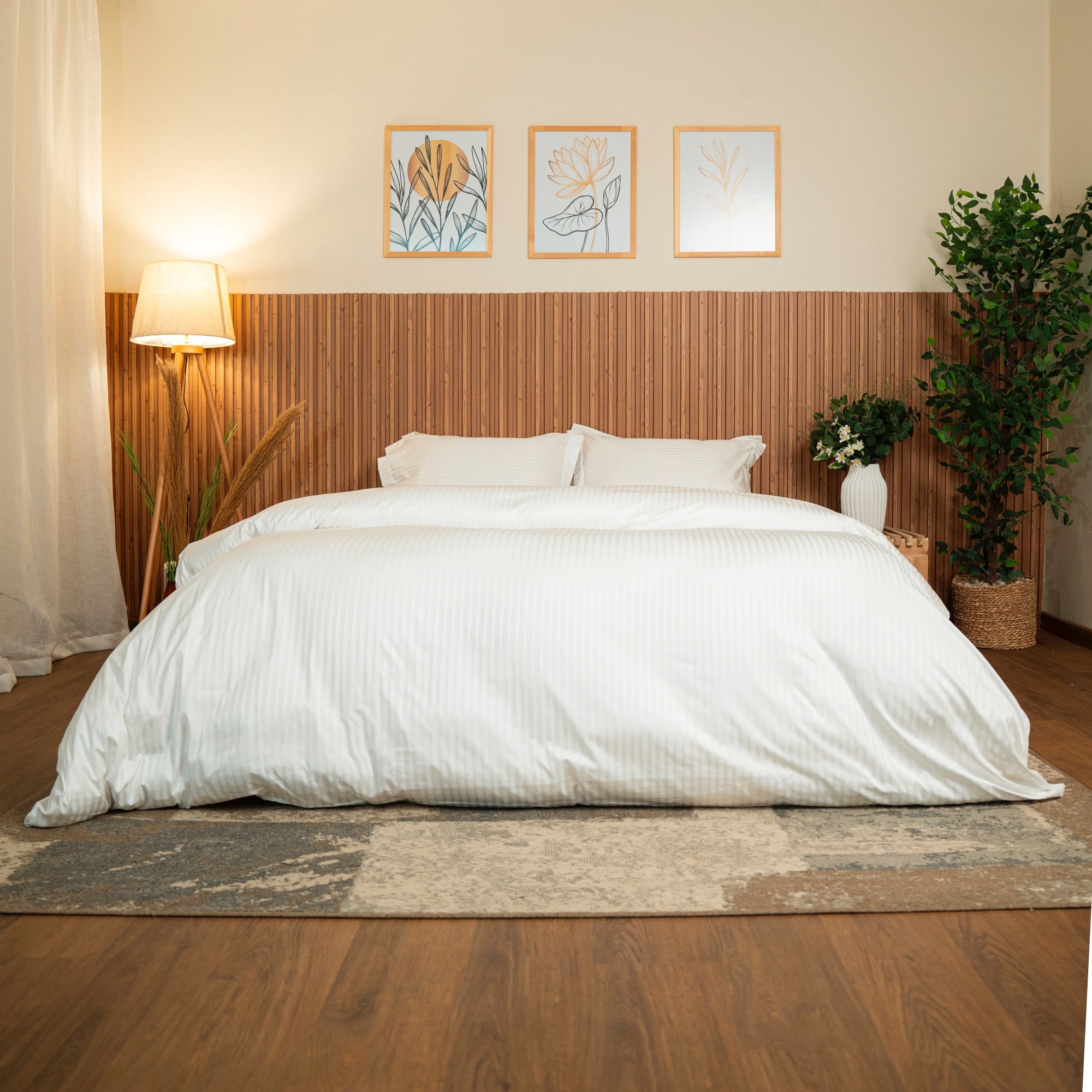 Sateen Duvet Cover Set 1000 TC 100% Cotton