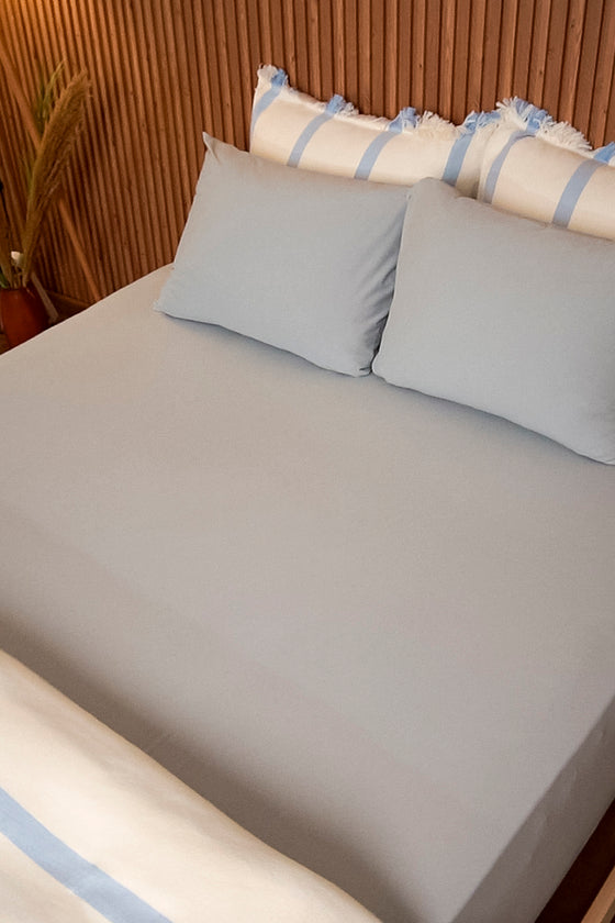 Jersy Fitted Sheet + Pillowcases