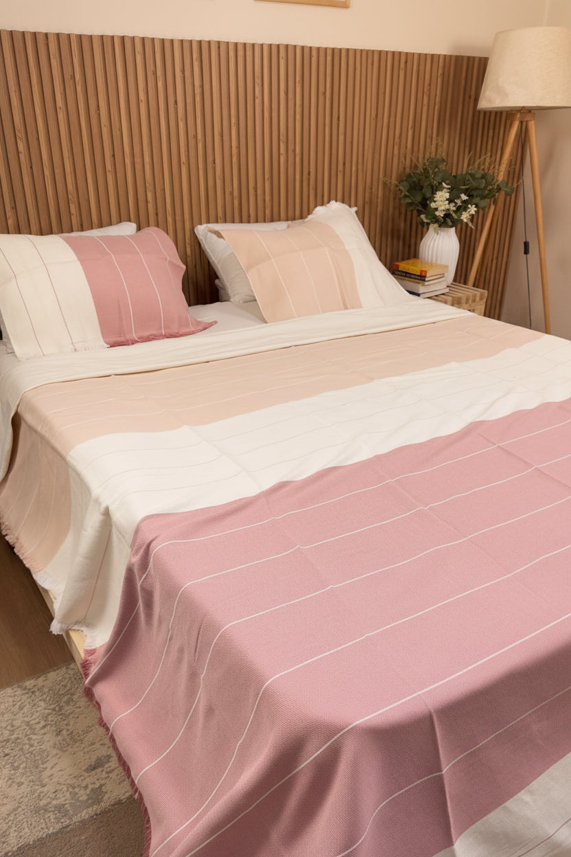Taji Handmade Cotton Coverlet TA63