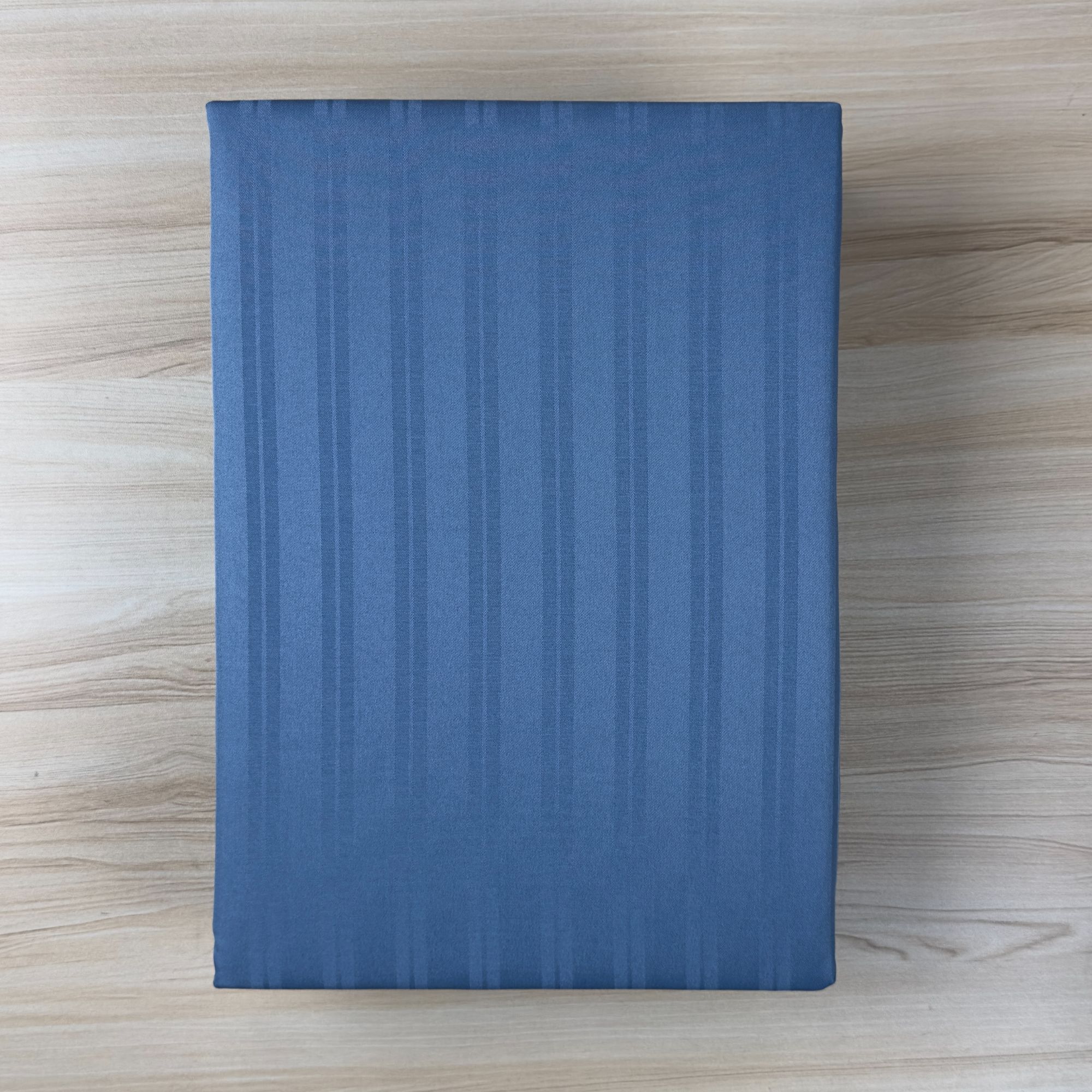 Sateen Stripe Fitted Sheet + Pillowcases (400TC)