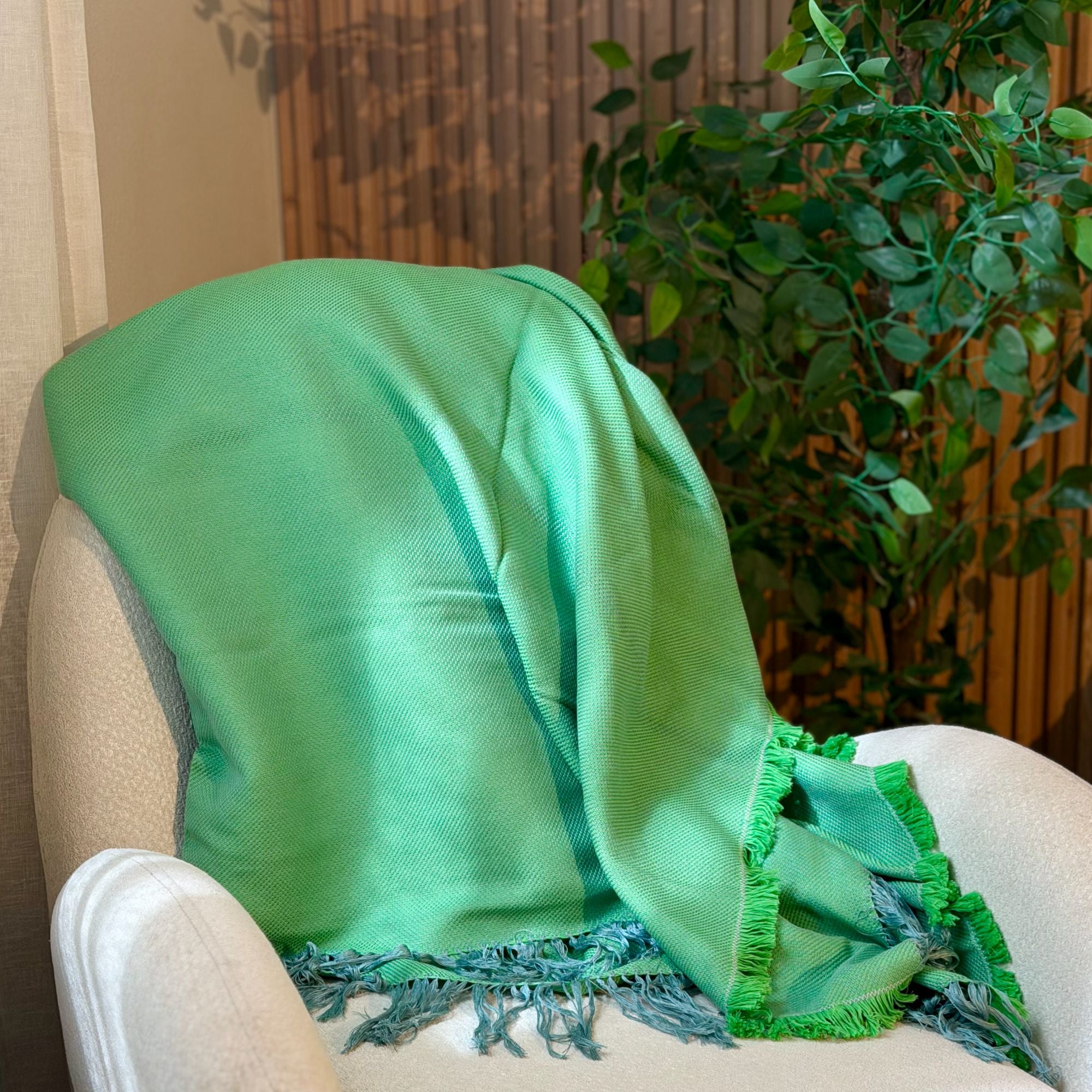 Soft Knit Cotton Throw Blanket TH22