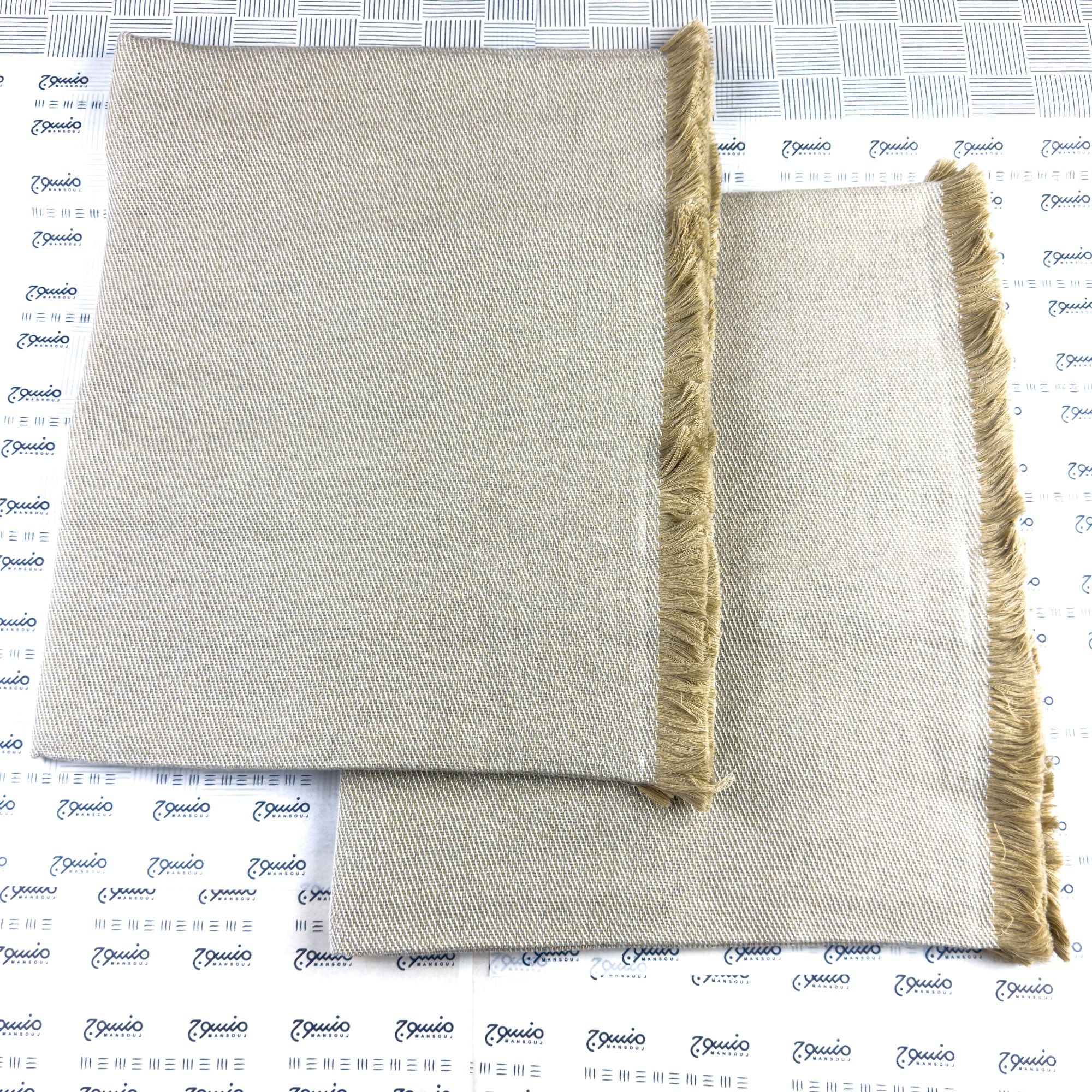 Coffee coverlet pillowcases