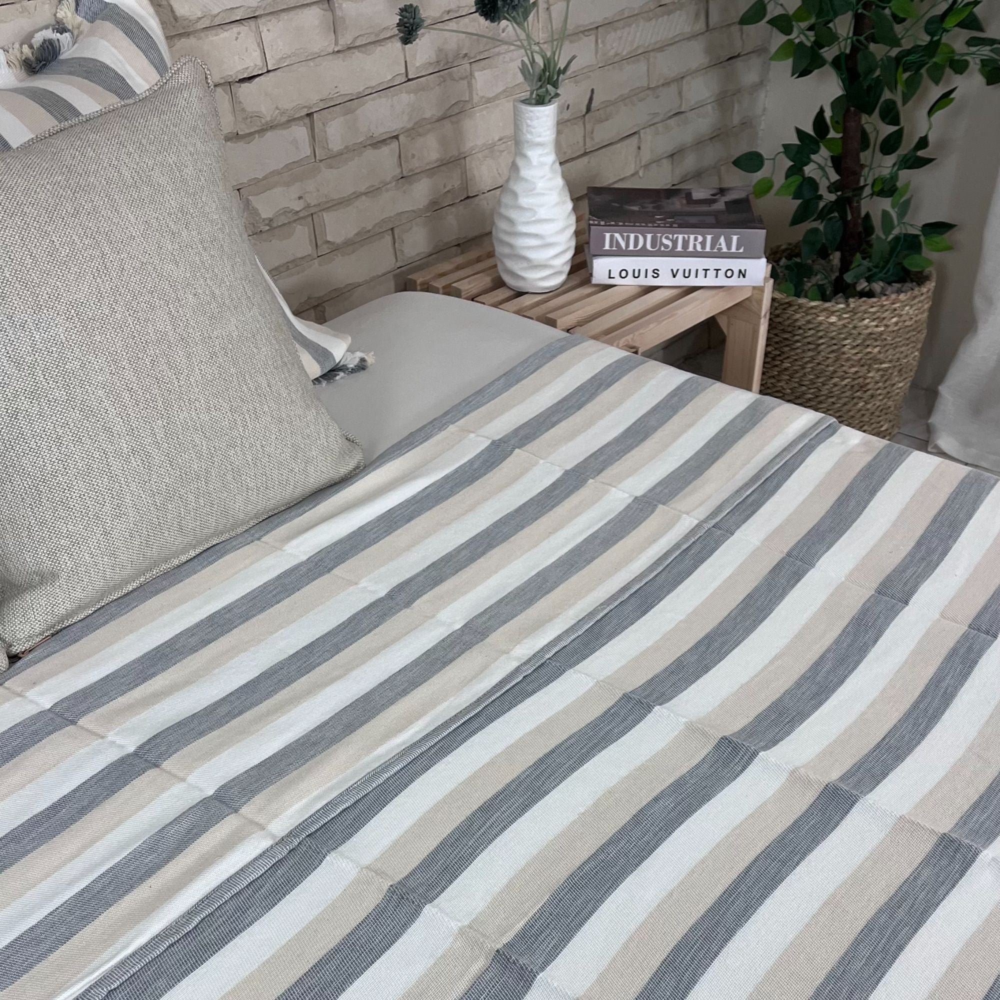 Taji Handmade Cotton Coverlet TA22