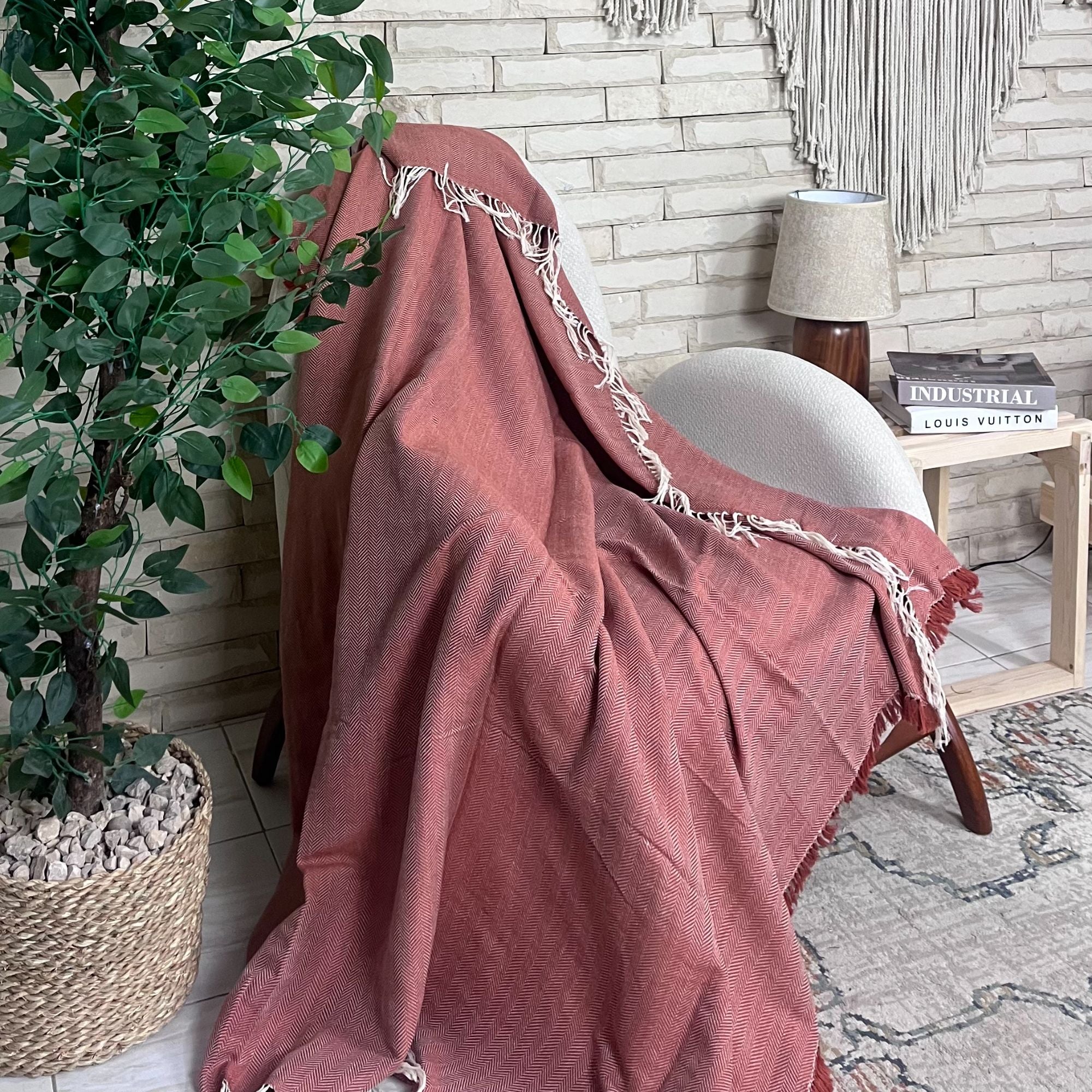 Luxe Cotton Throw Blanket TH13