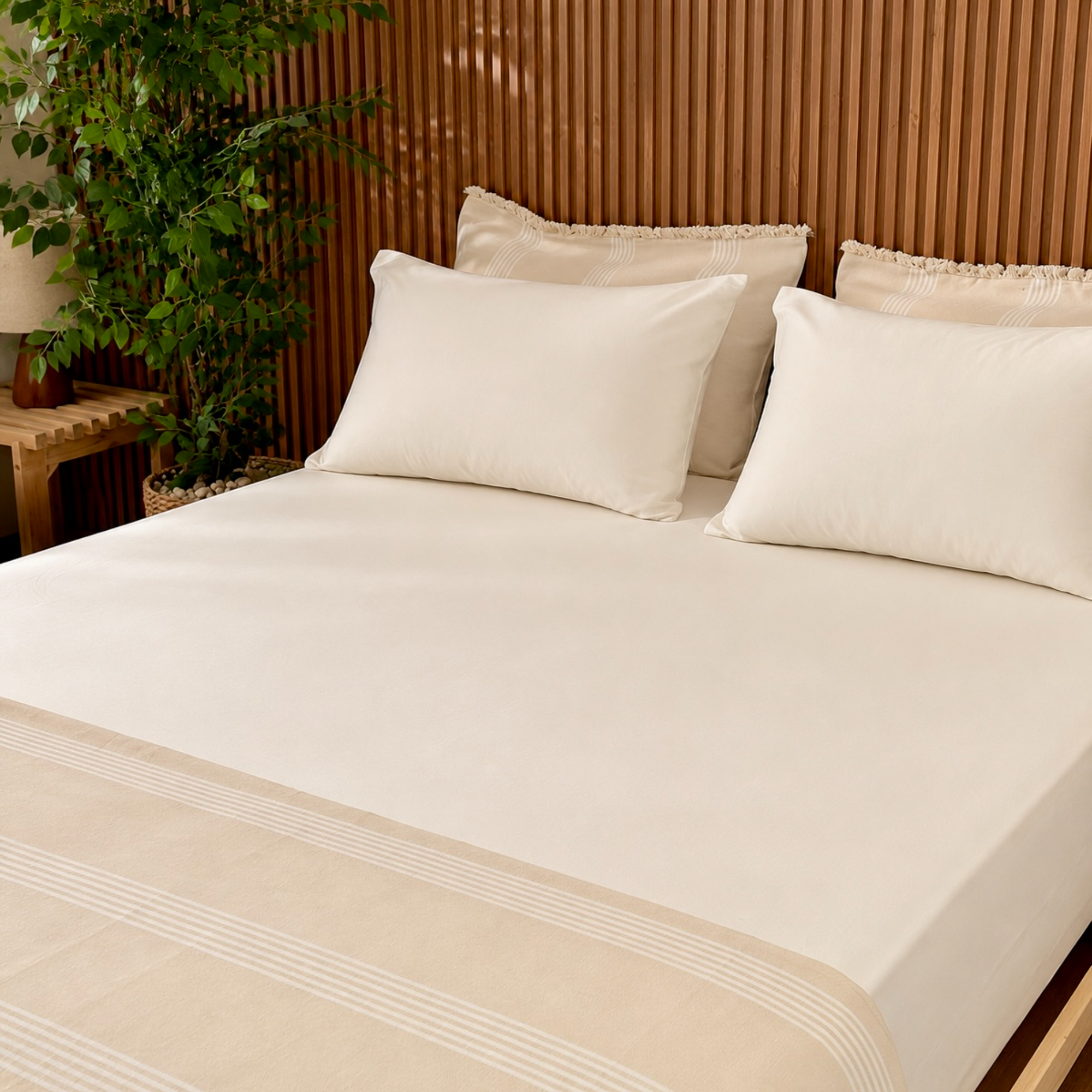 Jersy Fitted Sheet + Pillowcases