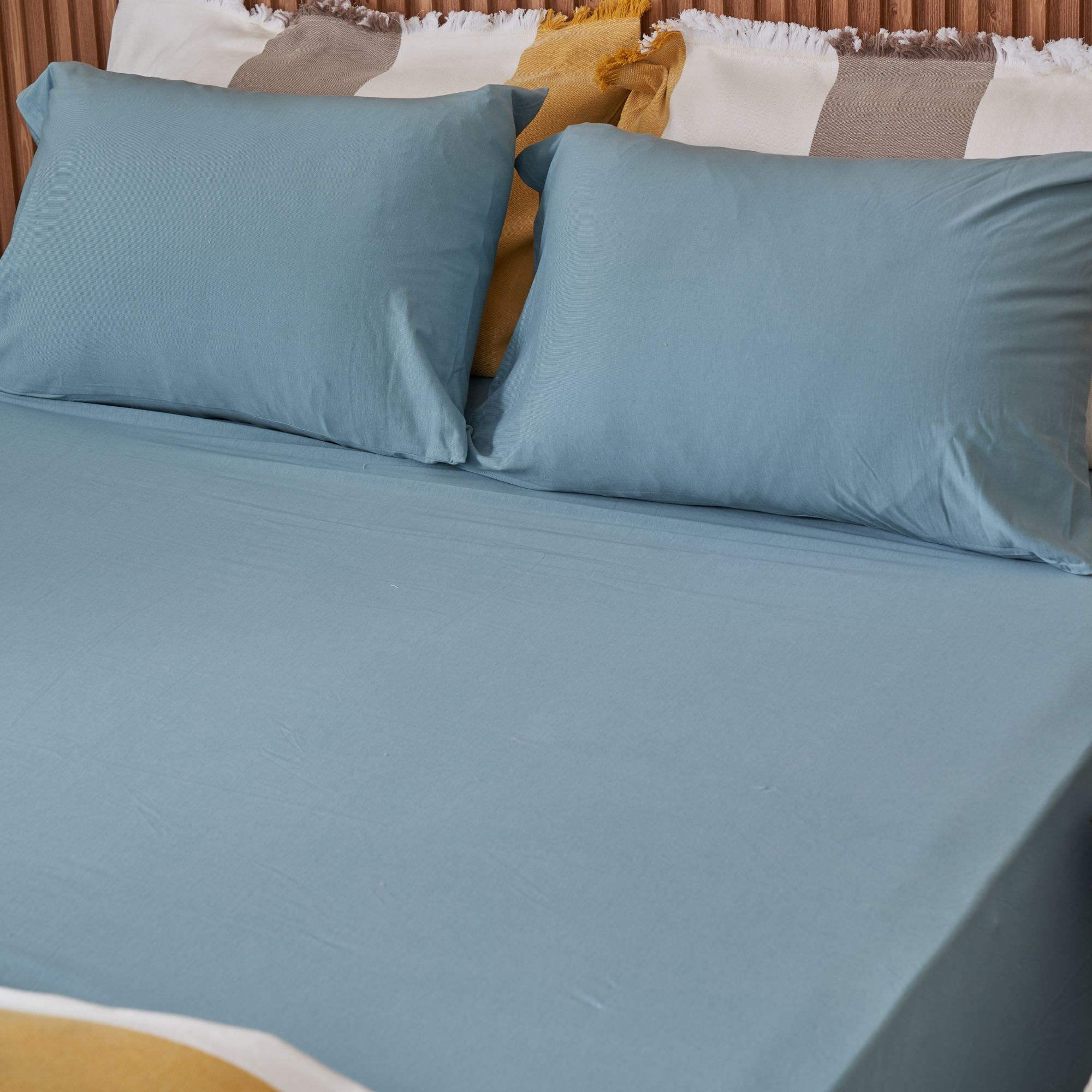 Jersy Fitted Sheet + Pillowcases