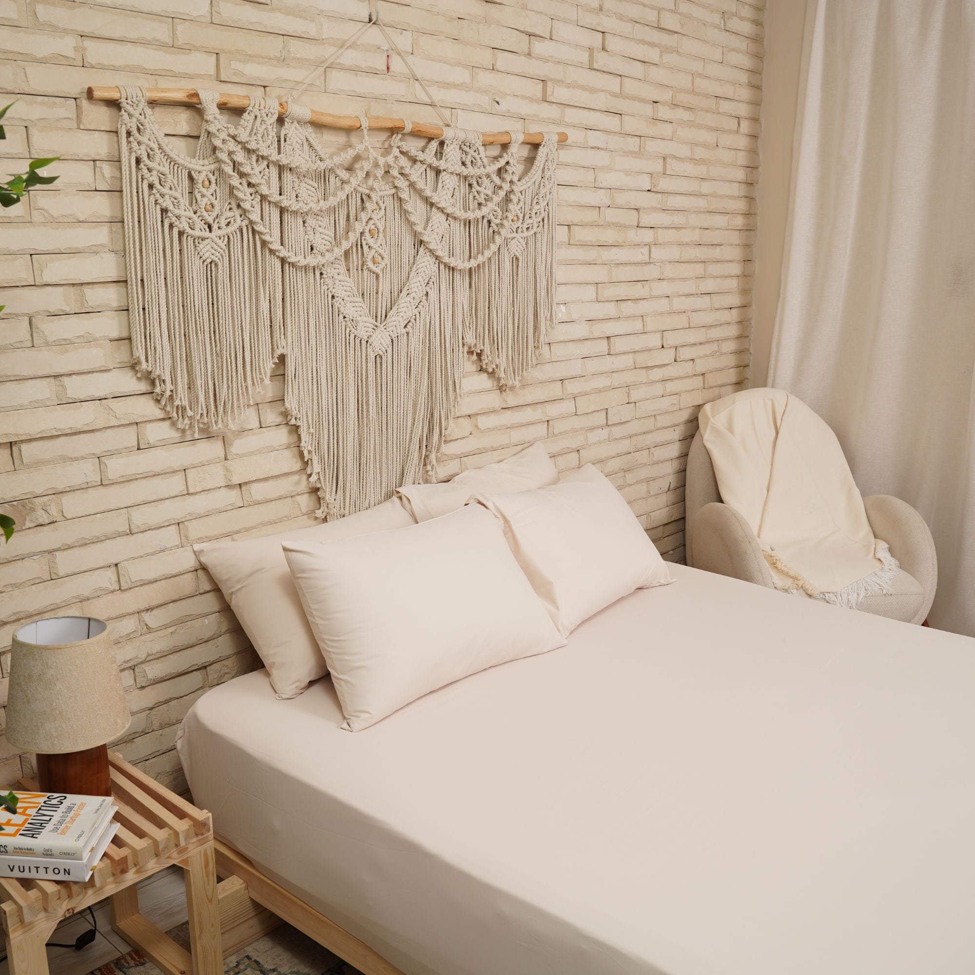 Sateen Fitted Sheet + Pillowcases (600TC)