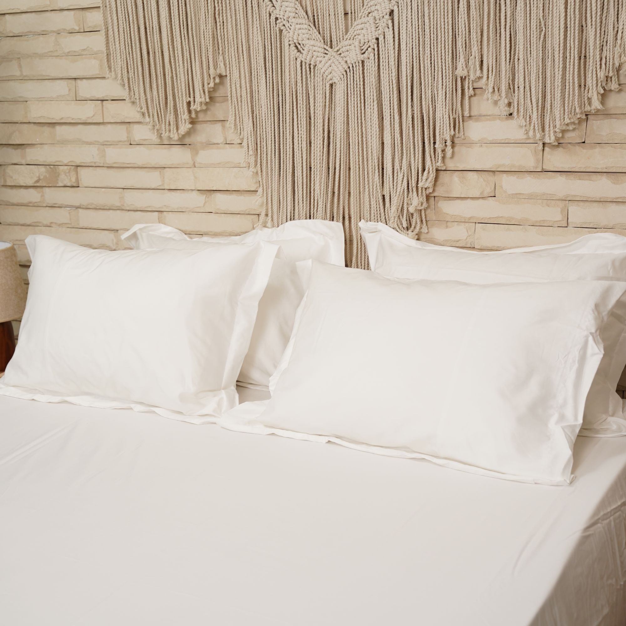 Sateen Fitted Sheet + Pillowcases (600TC)