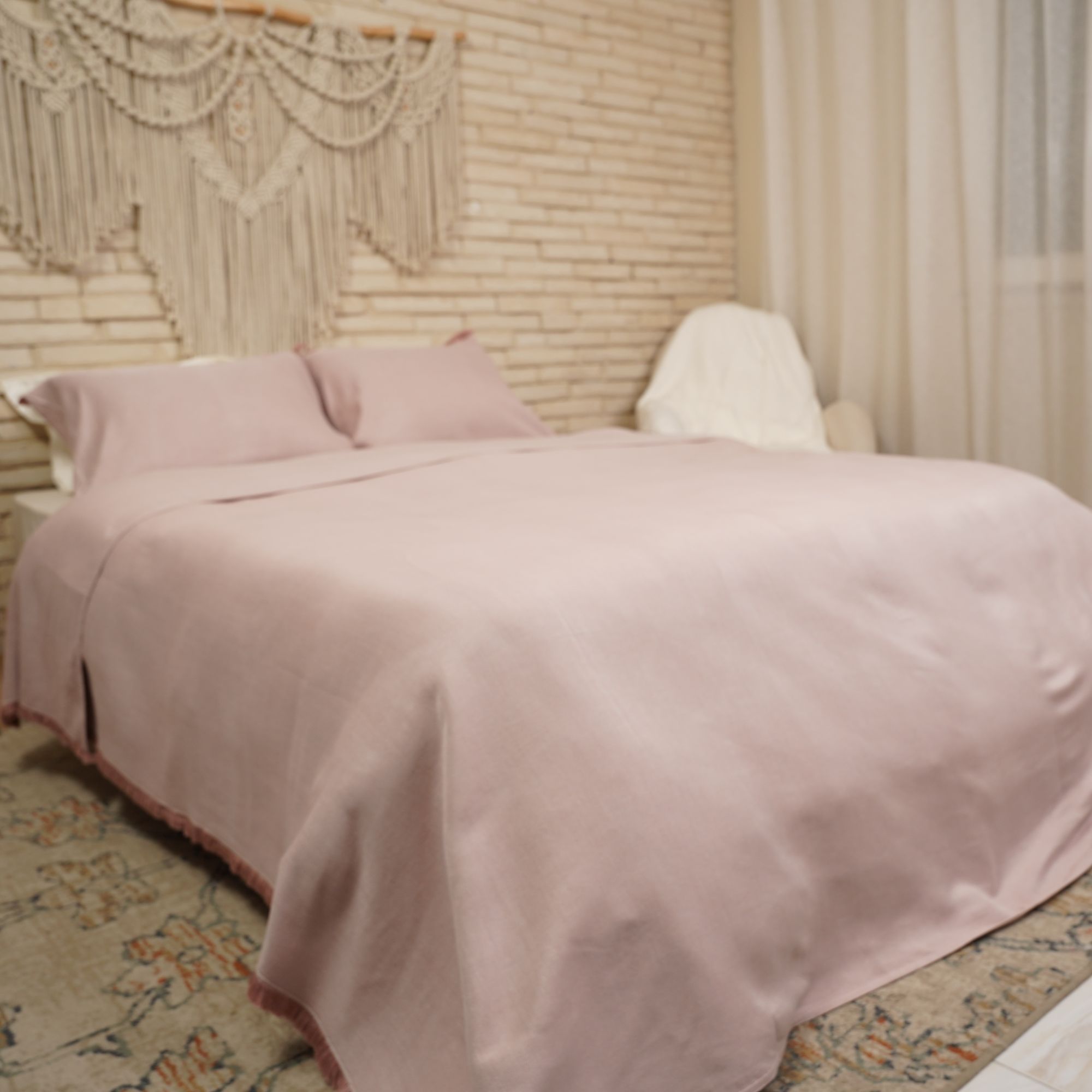 Taji Handmade Cotton Coverlet TA36