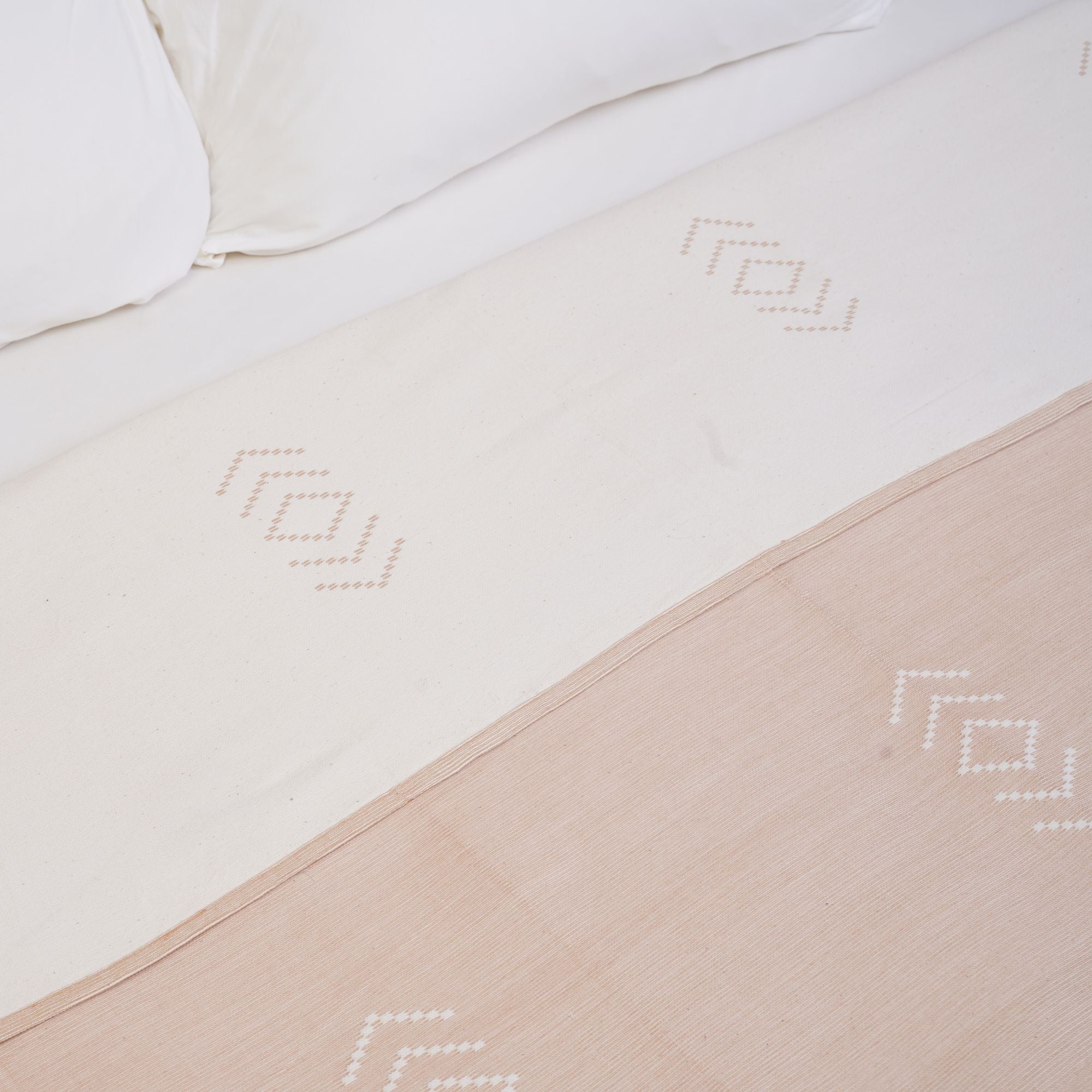 Kinar Handmade Cotton Coverlet KN11