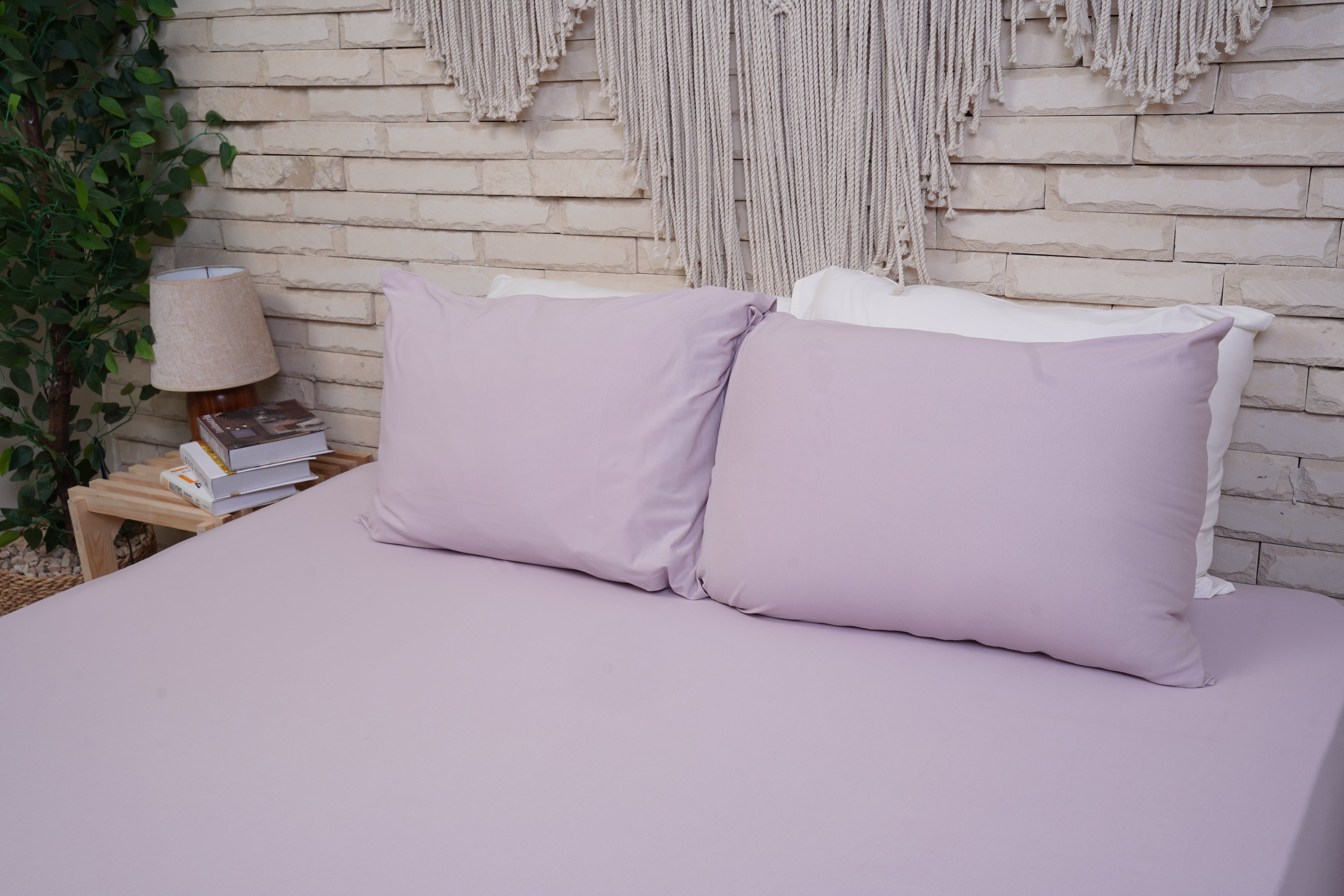 Jersy Fitted Sheet + Pillowcases