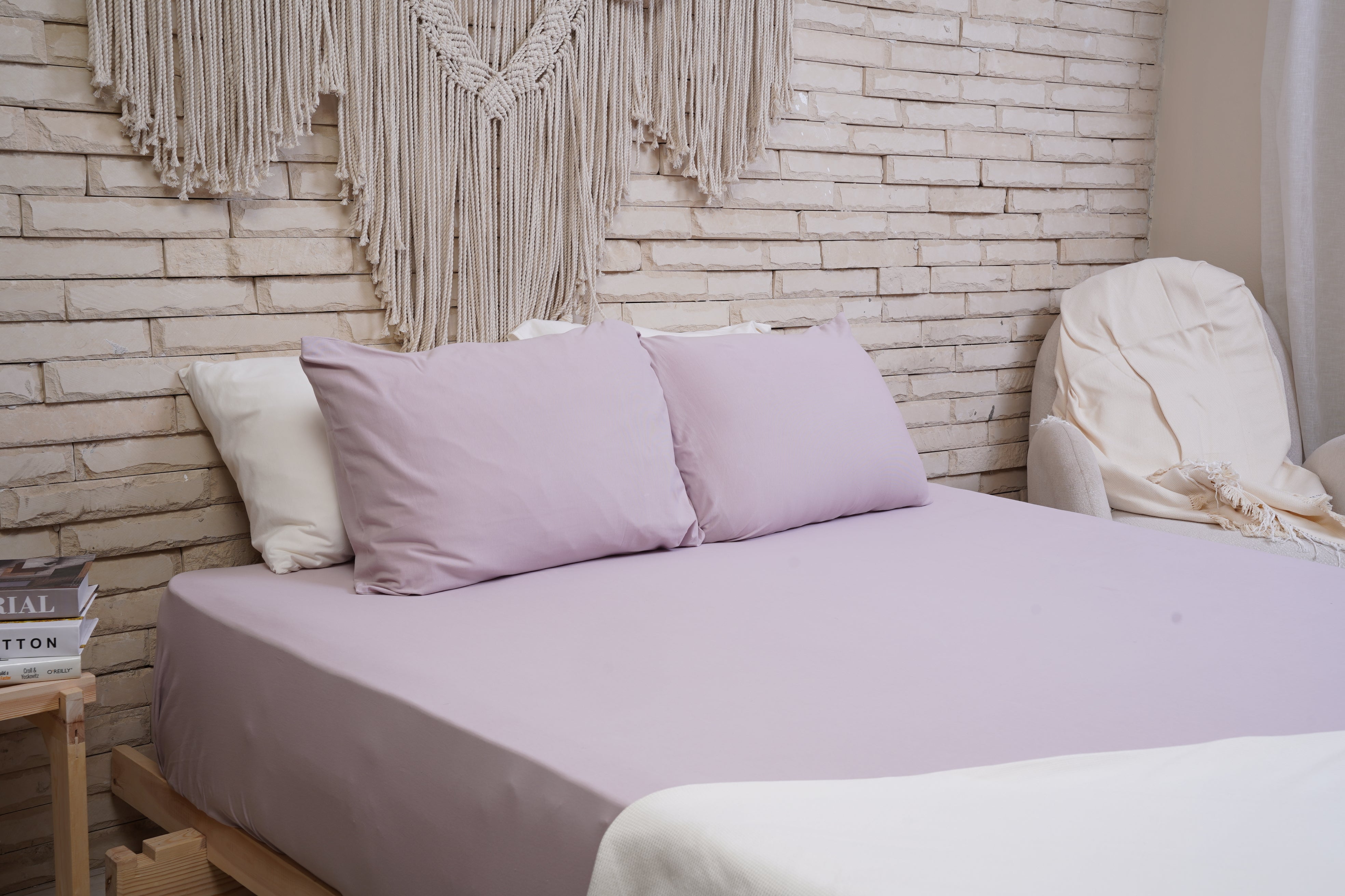 Jersy Fitted Sheet + Pillowcases