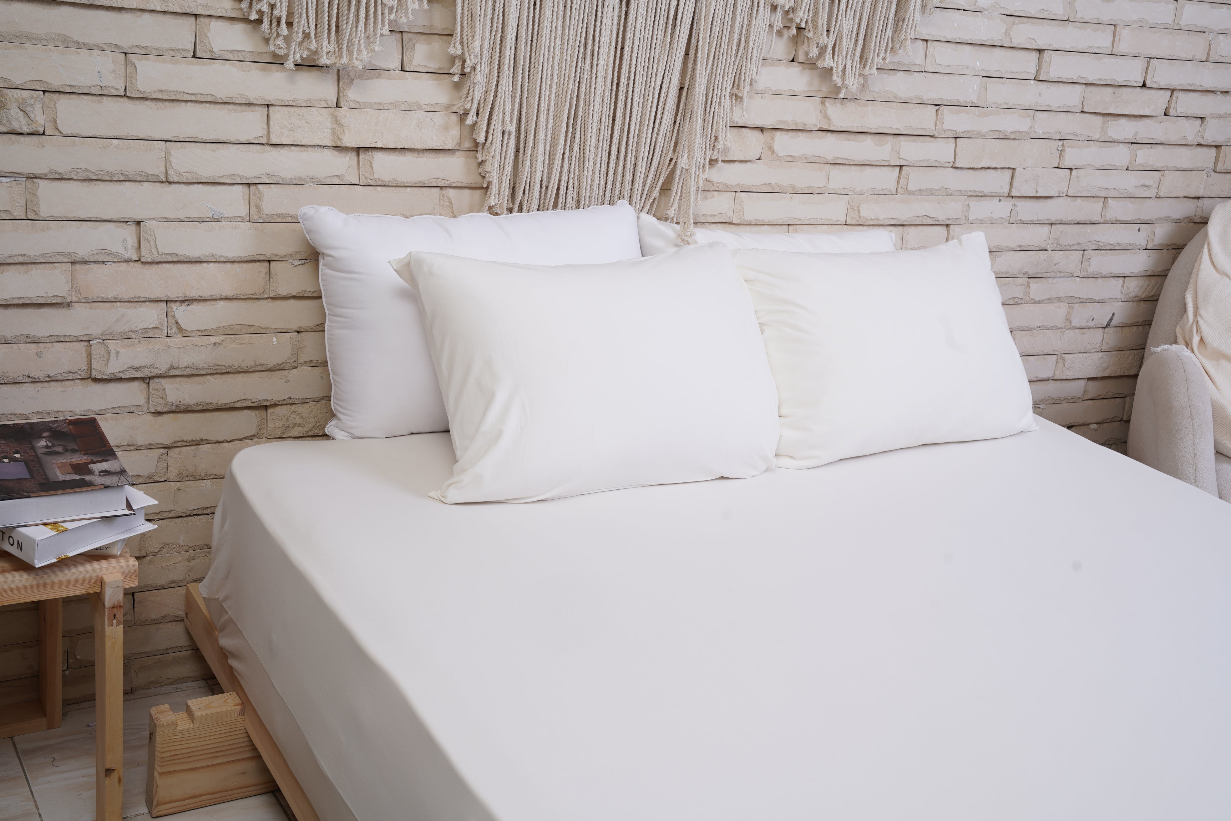 Jersy Fitted Sheet + Pillowcases