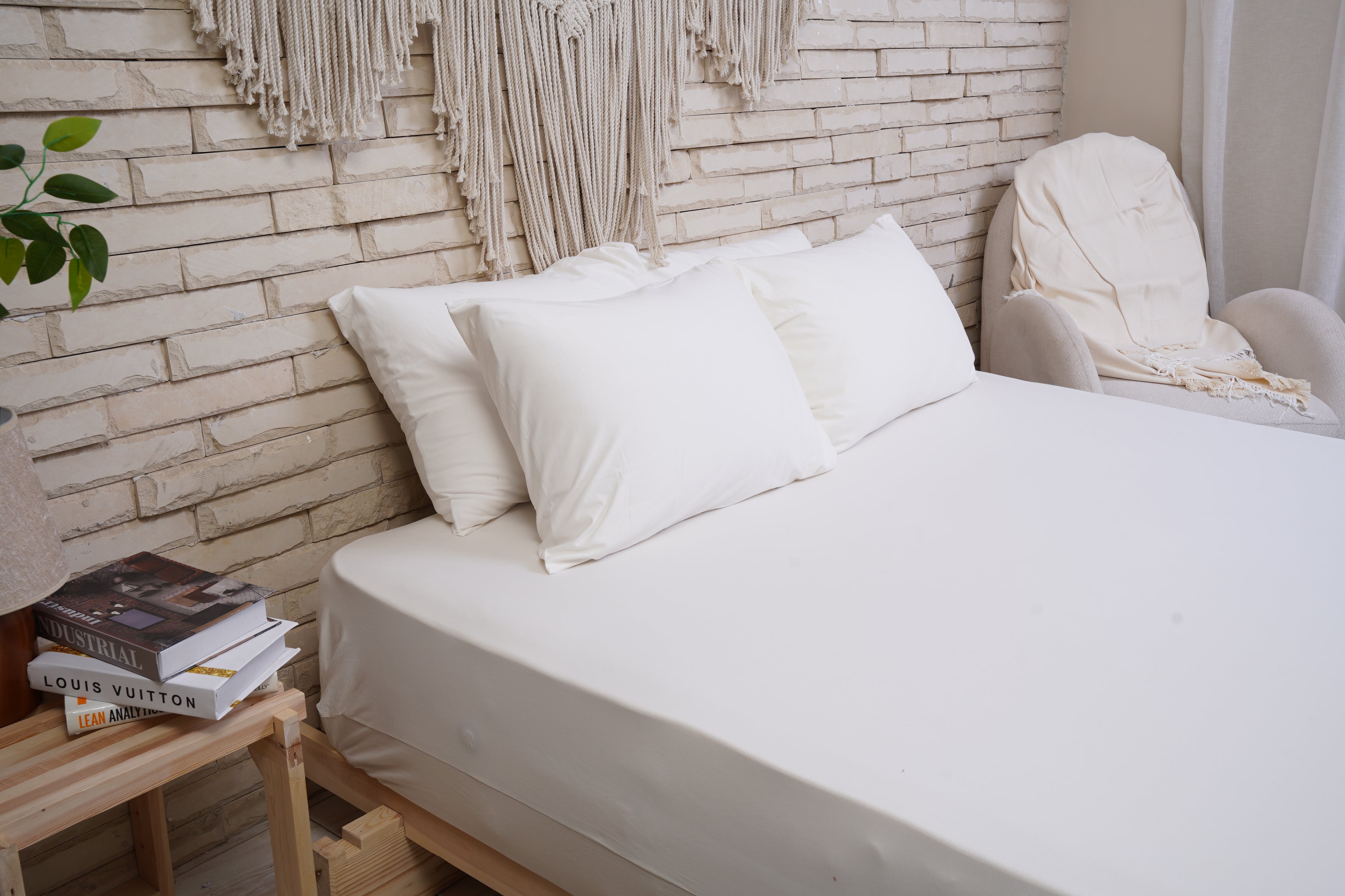 Jersy Fitted Sheet + Pillowcases