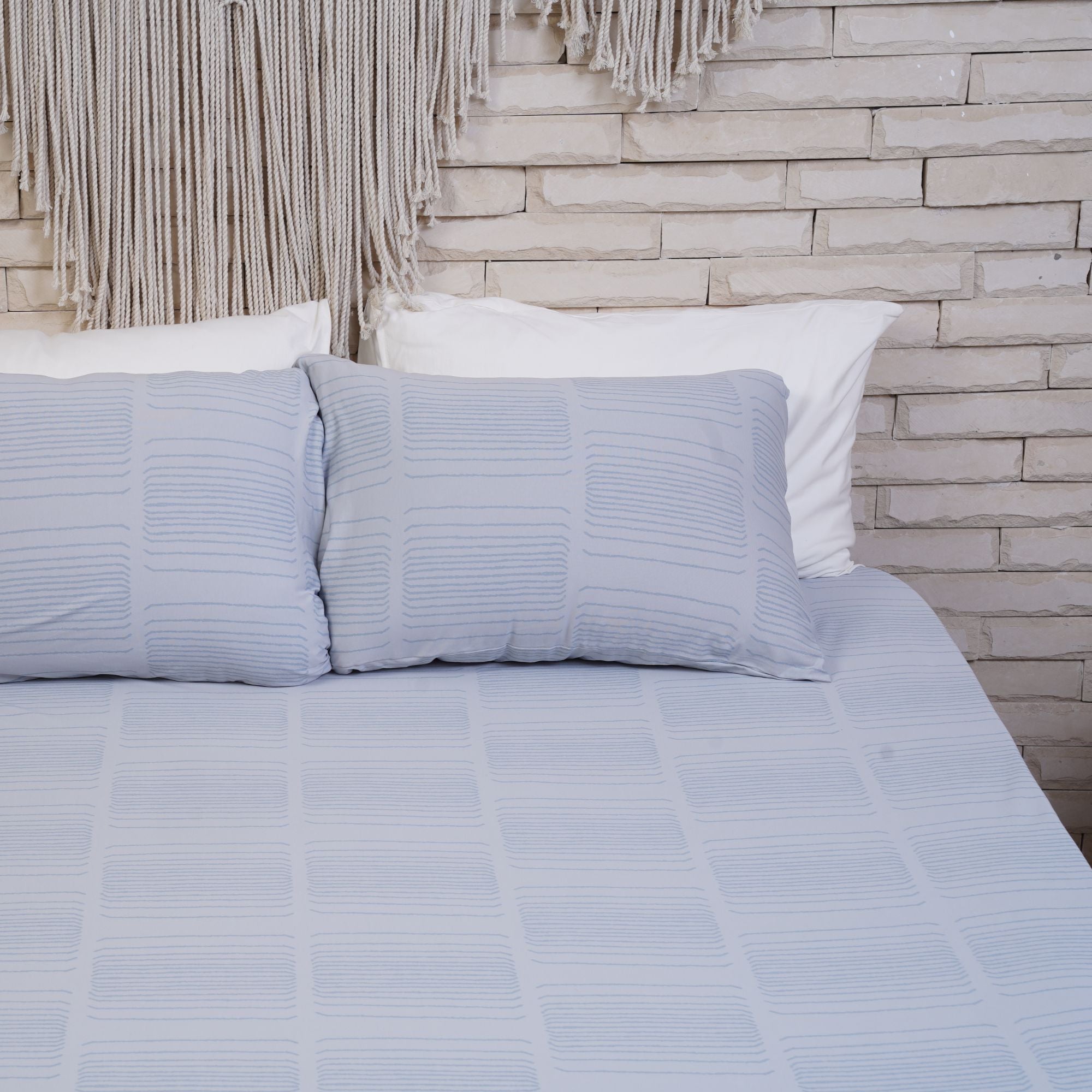 Jersy Fitted Sheet + Pillowcases