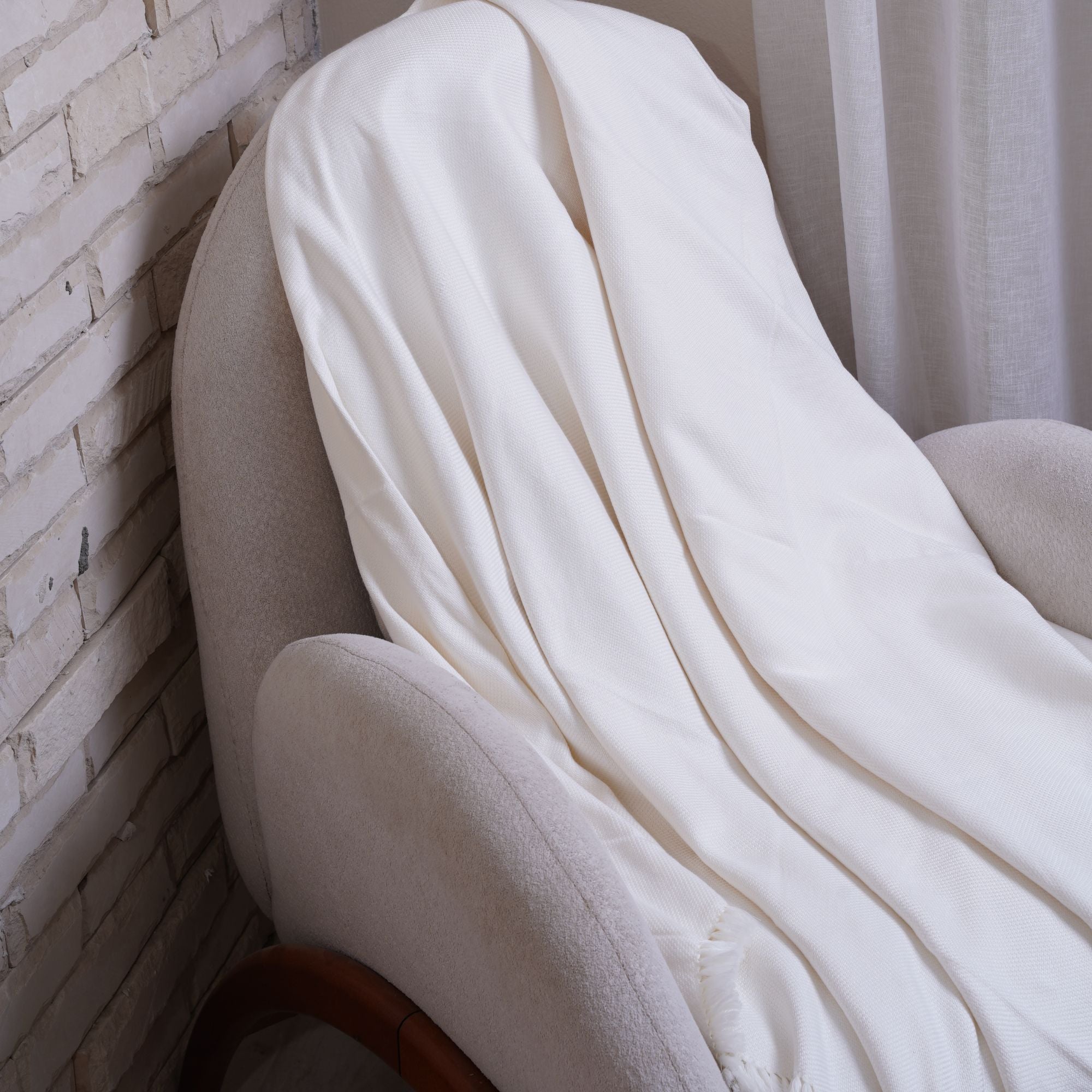 Textured Weave Cotton Throw TH15