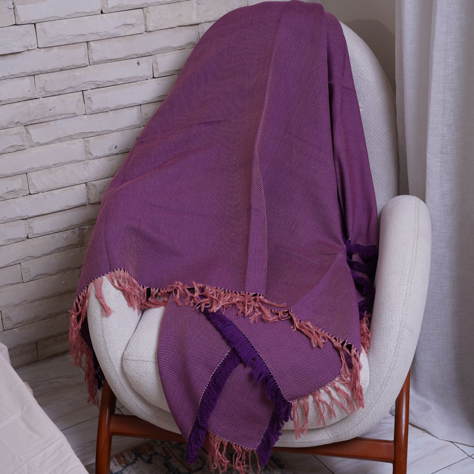 Plush Cotton Sofa Throw TH4