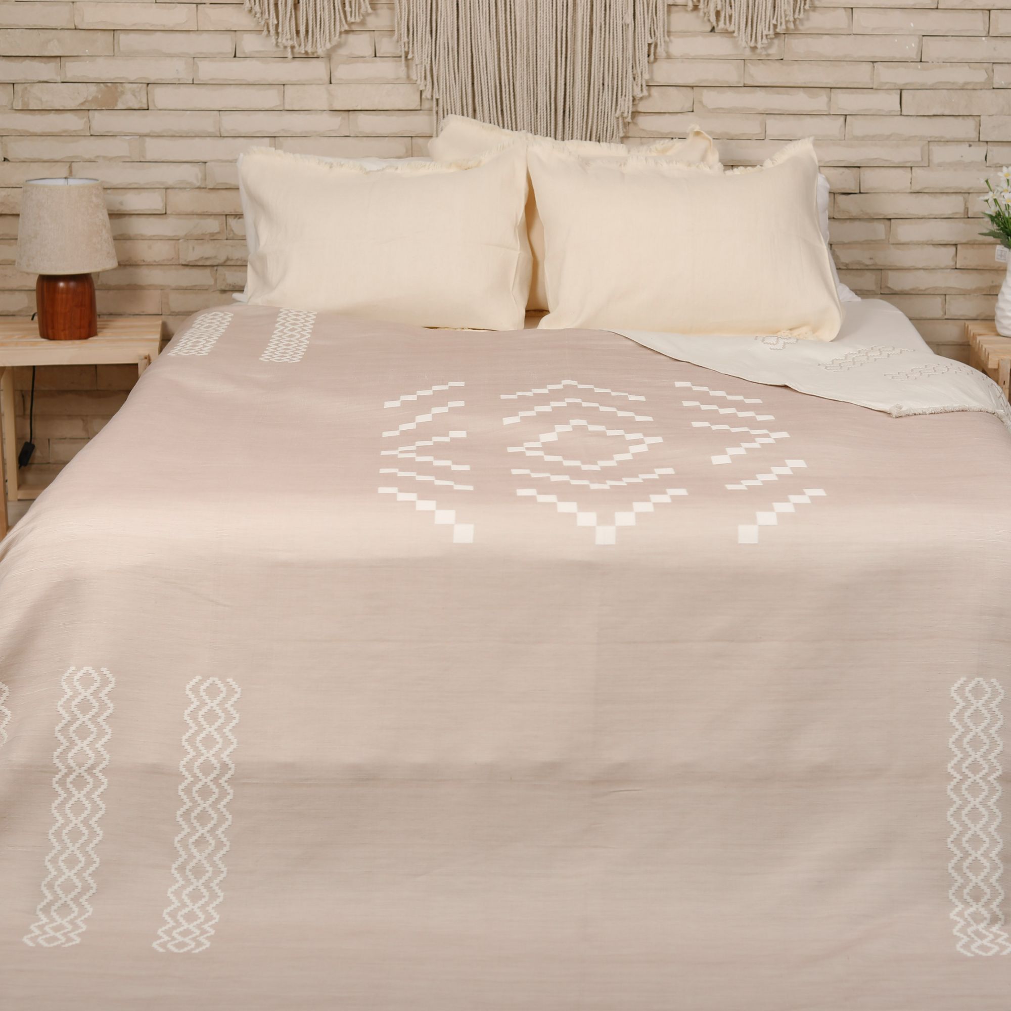 Kinar Handmade Cotton Coverlet KN1
