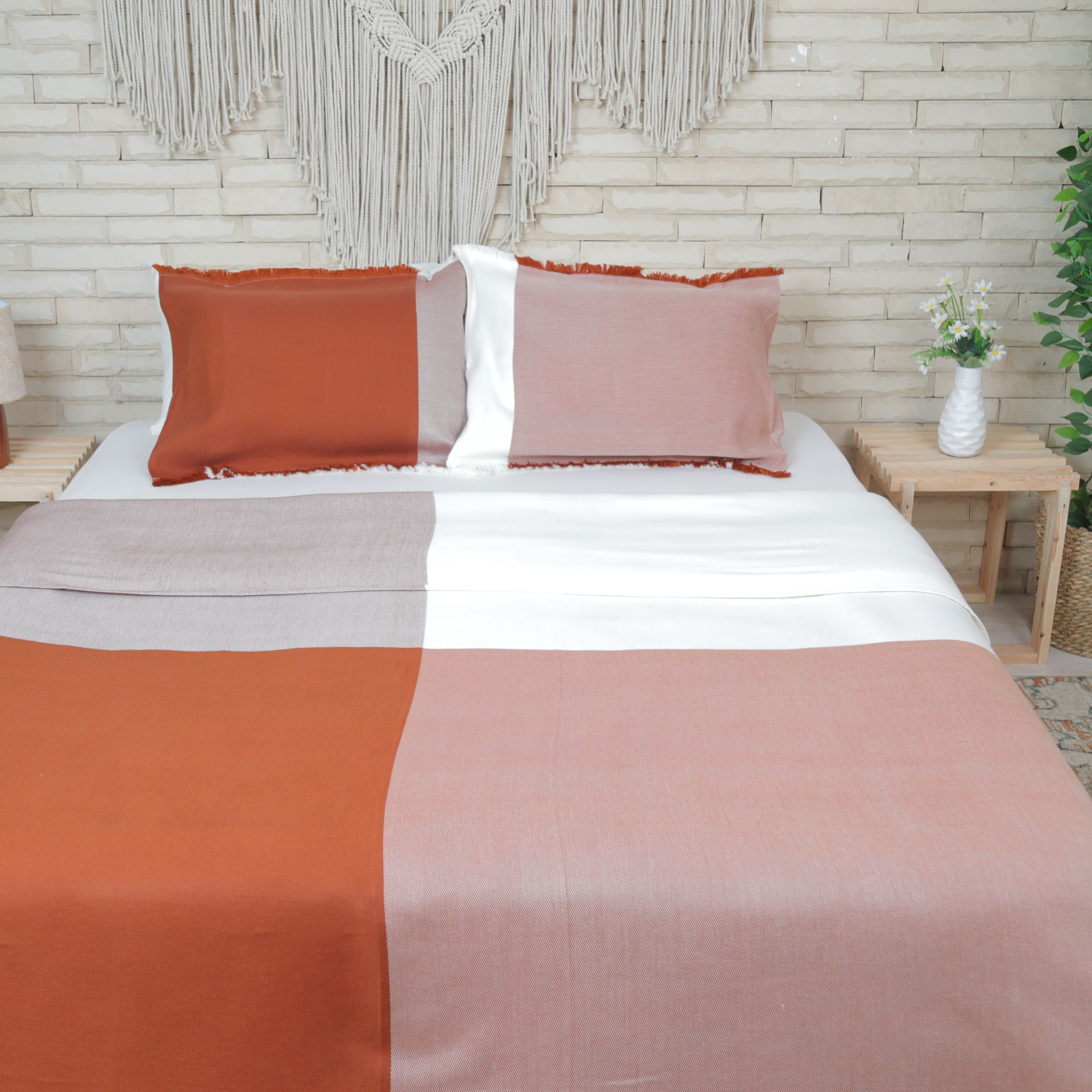 Taji Handmade Cotton Coverlet TA19