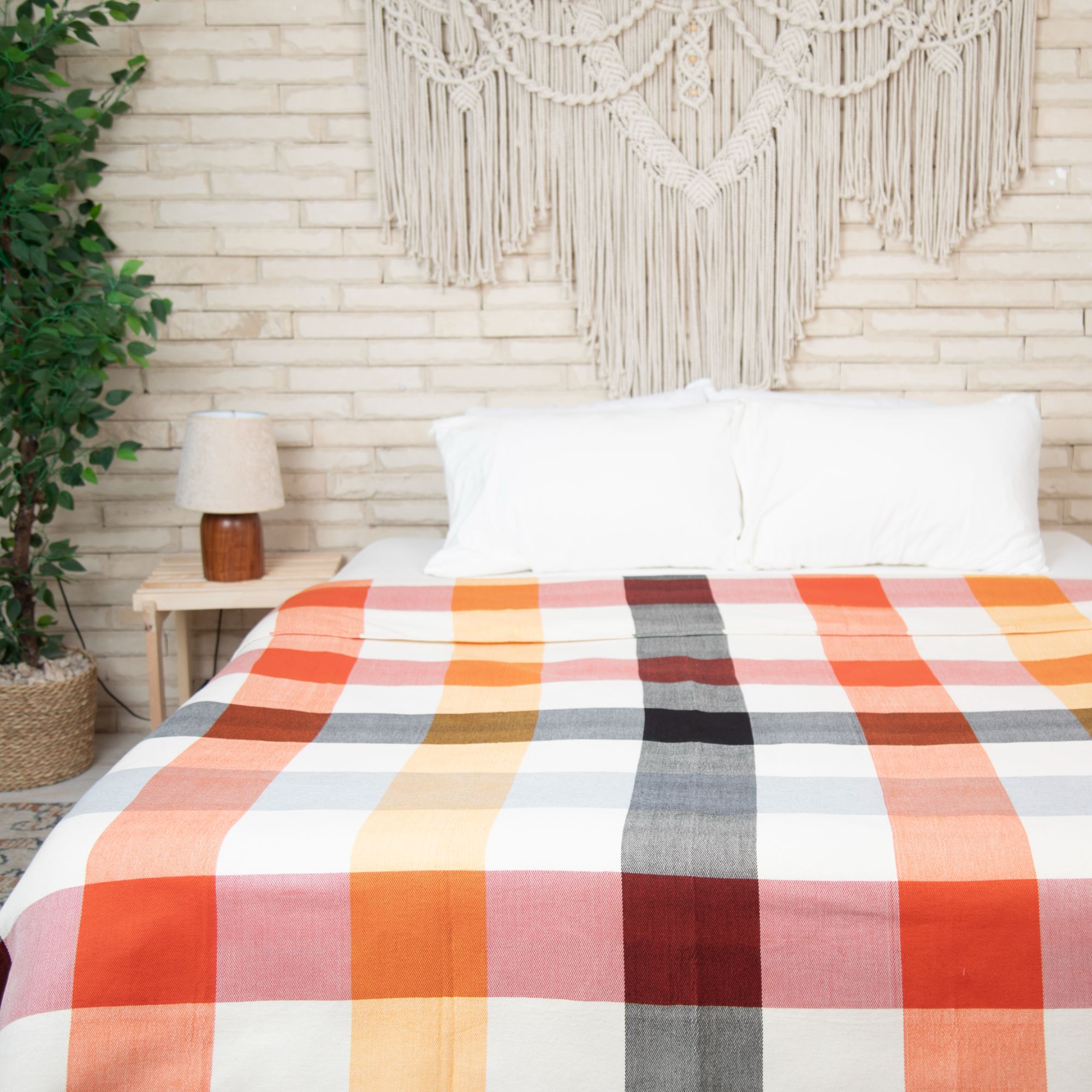 Taji Handmade Cotton Coverlet TA32