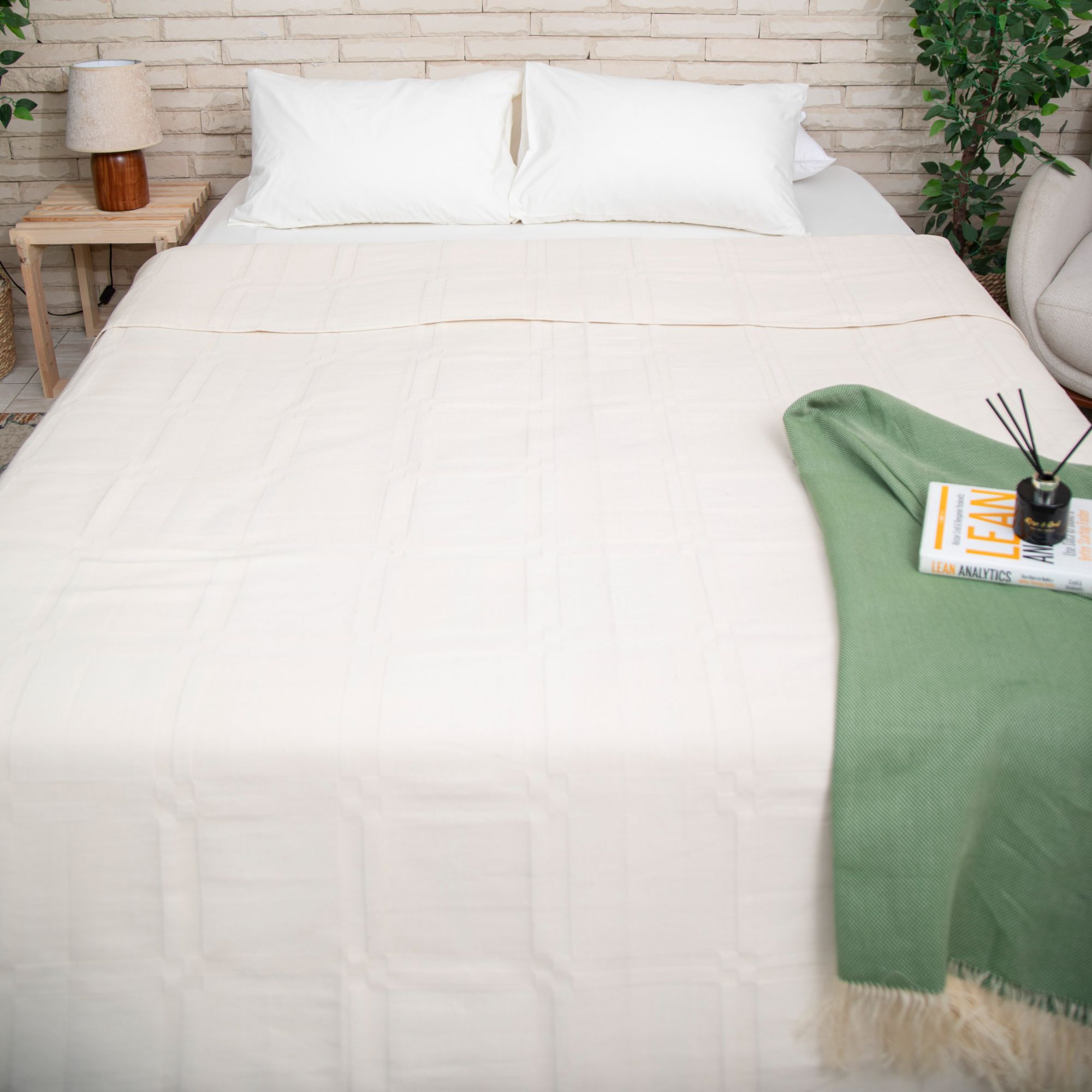 Zarzakhan Handmade Cotton Coverlet ZR4