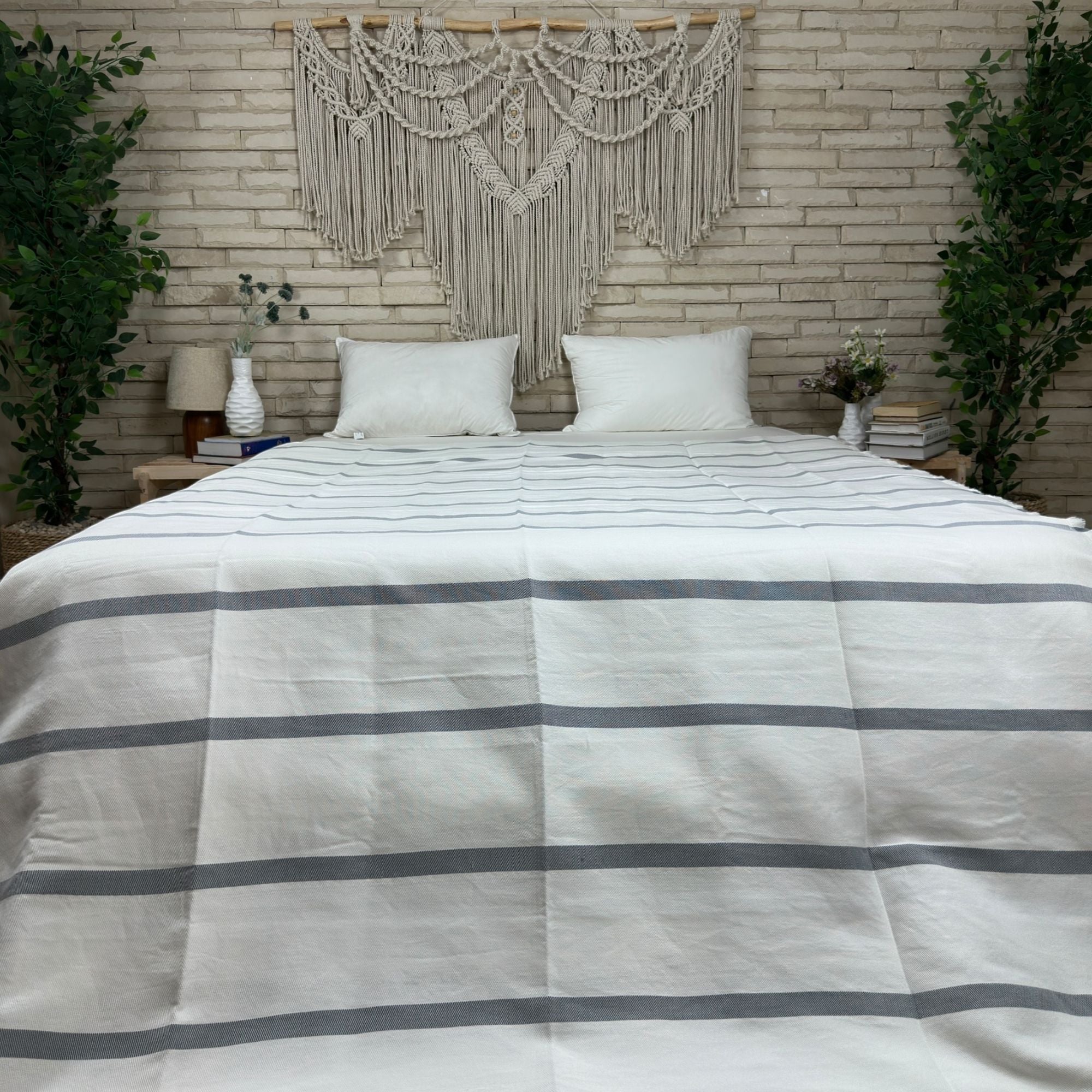 Taji Handmade Cotton Coverlet Single SN2