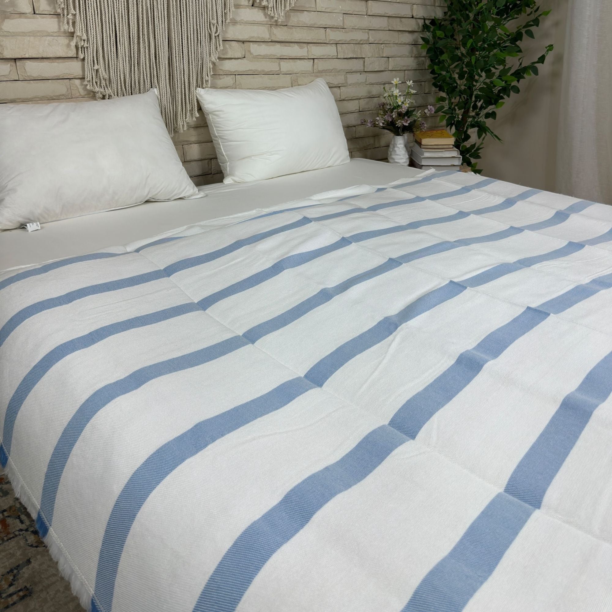 Taji Handmade Cotton Coverlet Single SN1