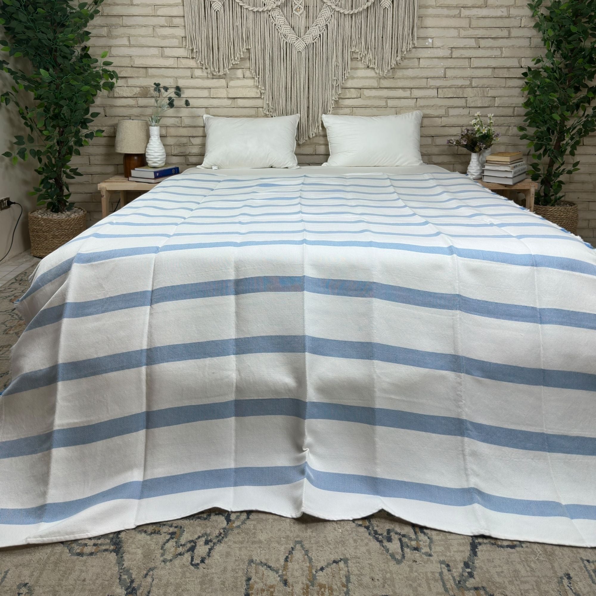Taji Handmade Cotton Coverlet Single SN1