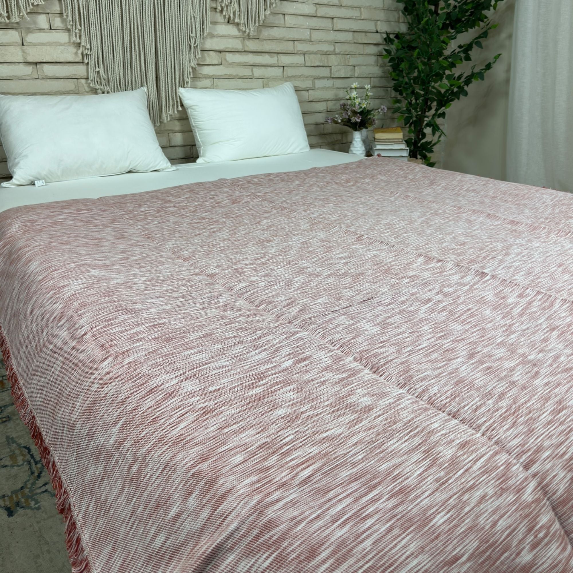 Taji Handmade Cotton Coverlet Single SN10