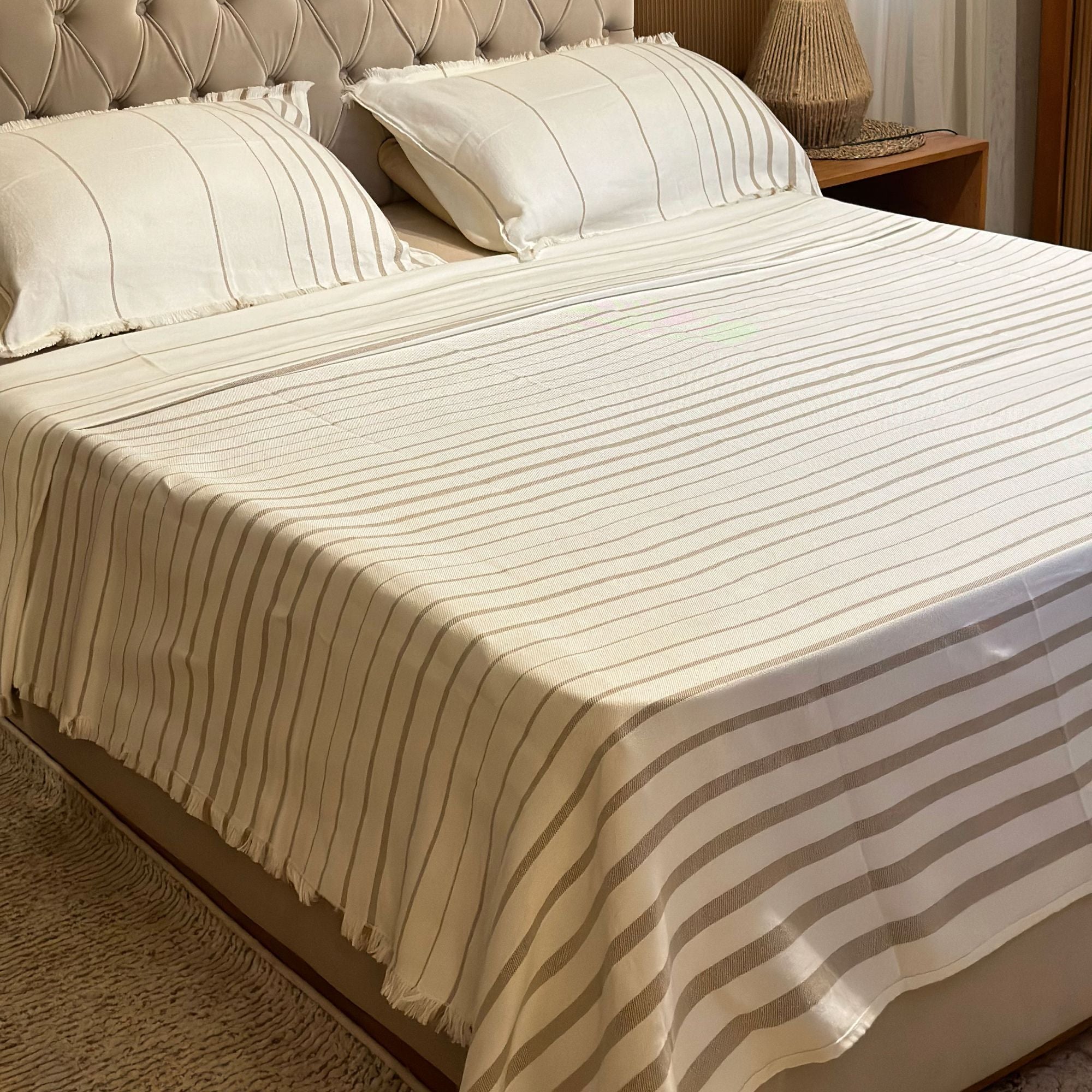 Single Taji Handmade Cotton Coverlet SN14