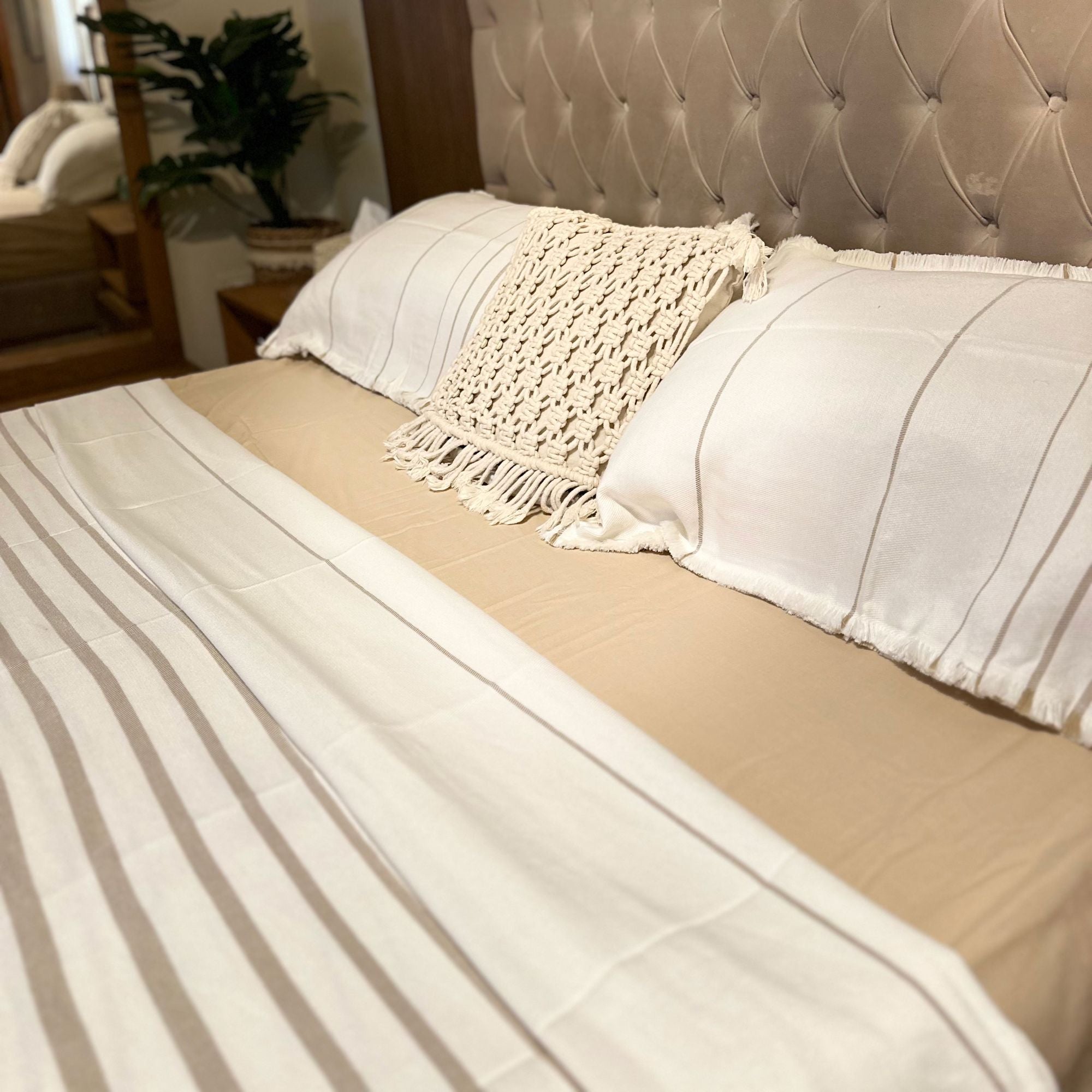 Single Taji Handmade Cotton Coverlet SN14