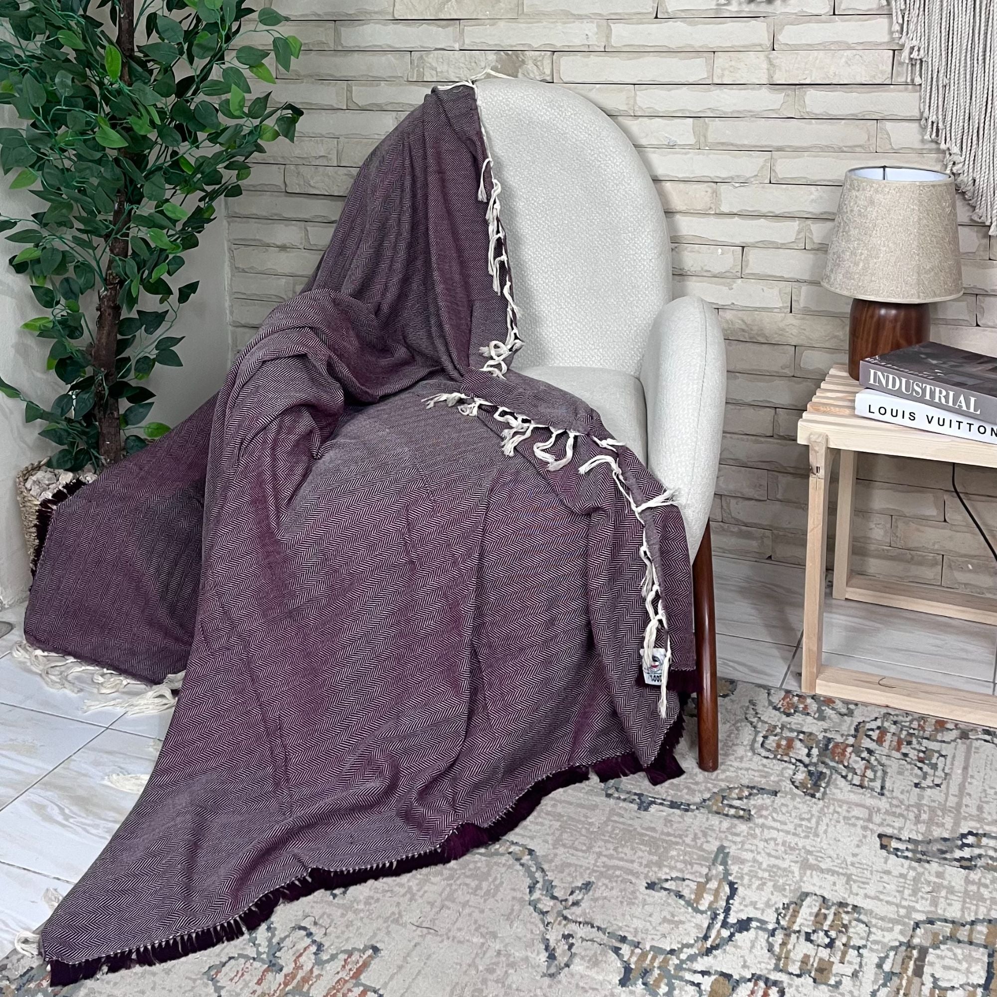 Thermal Weighted Cotton Throw TH11