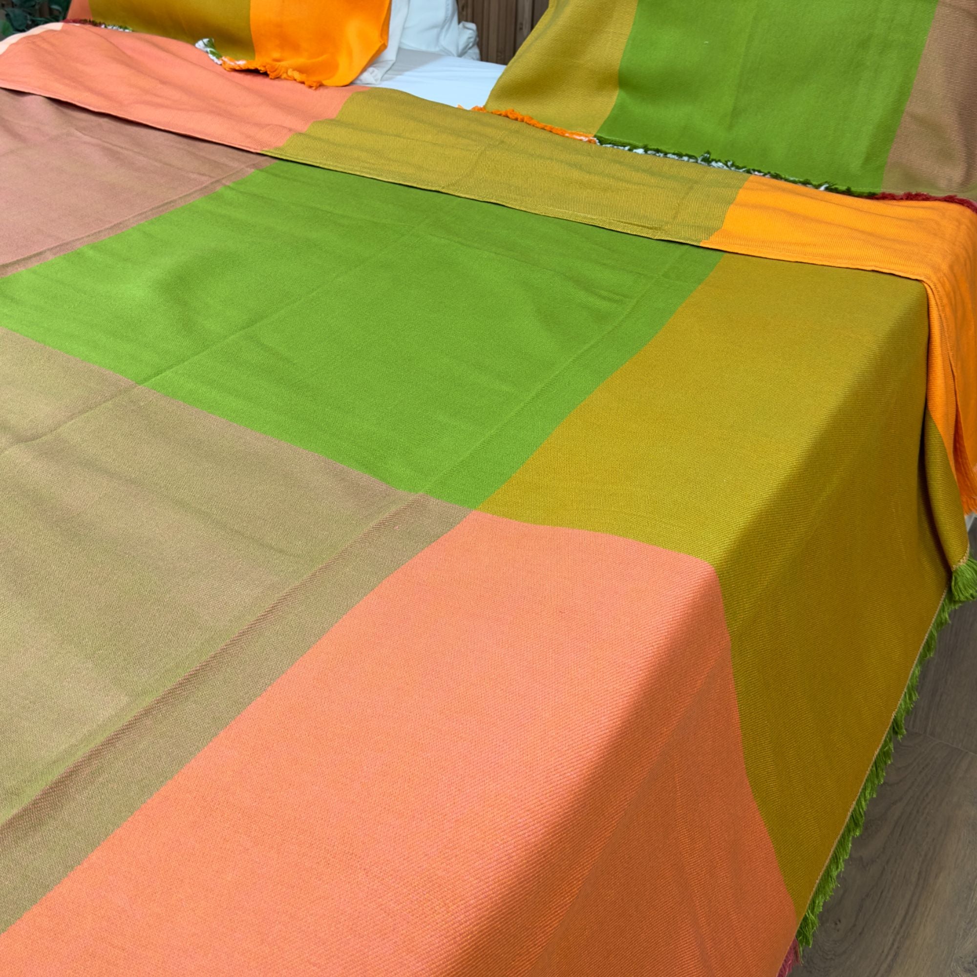 Taji Handmade Cotton Coverlet TA62