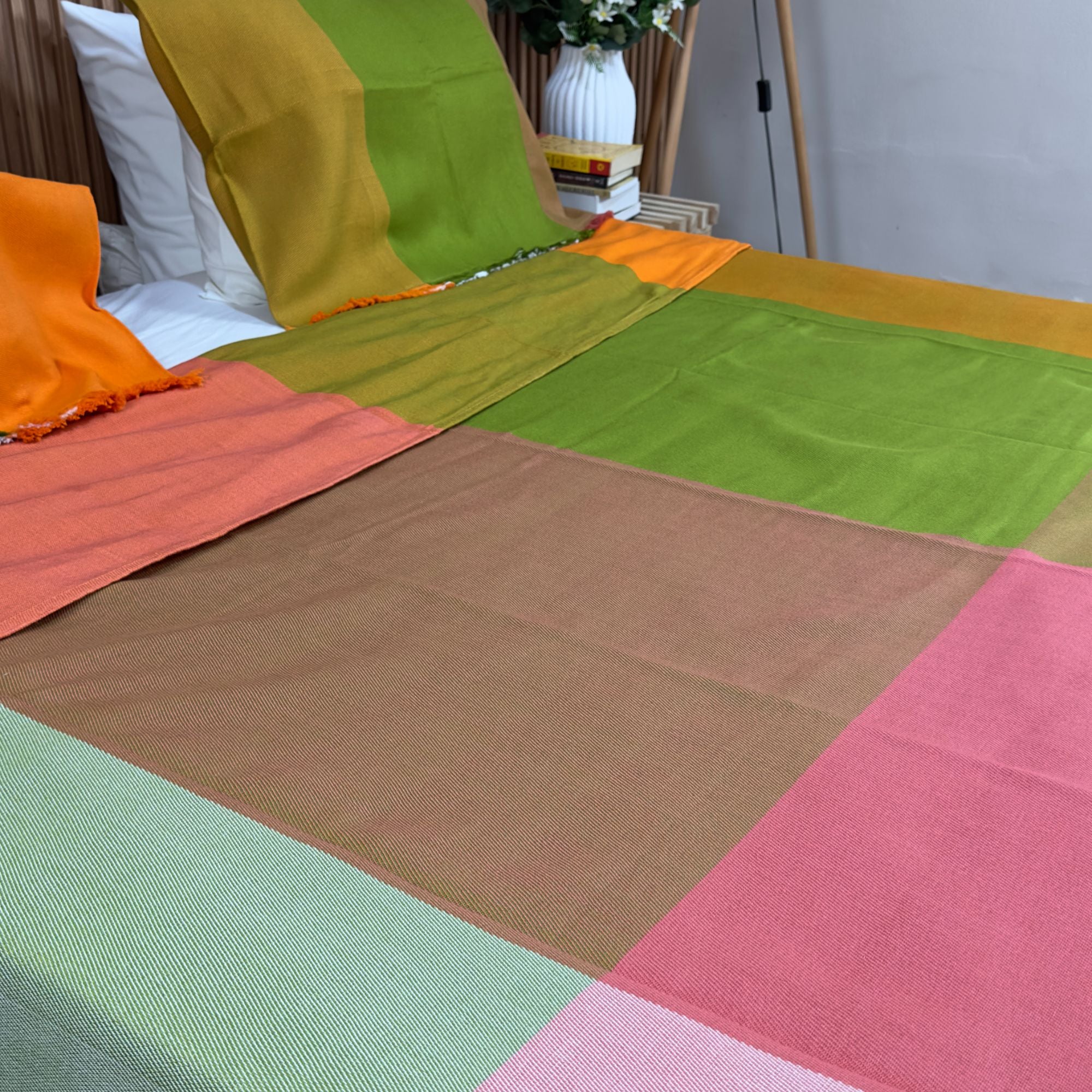 Taji Handmade Cotton Coverlet TA62
