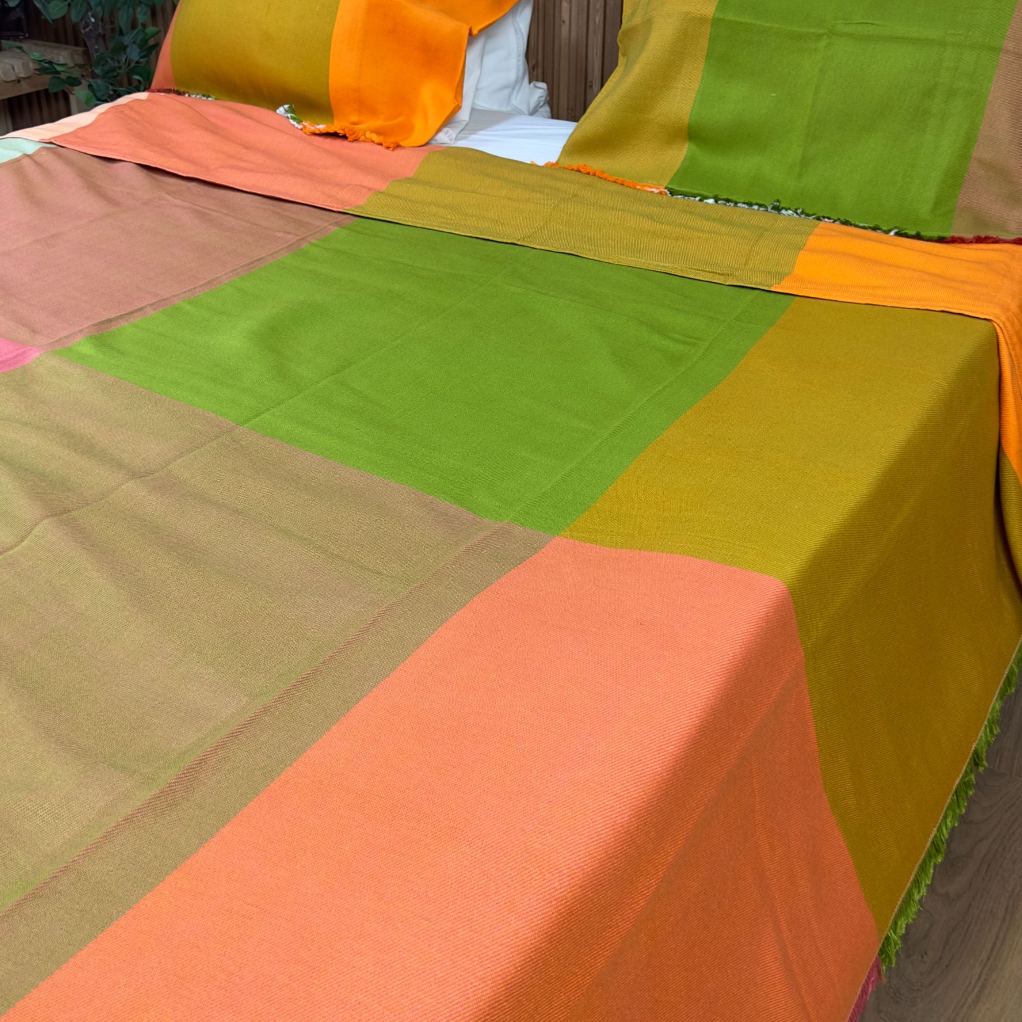 Taji Handmade Cotton Coverlet TA62