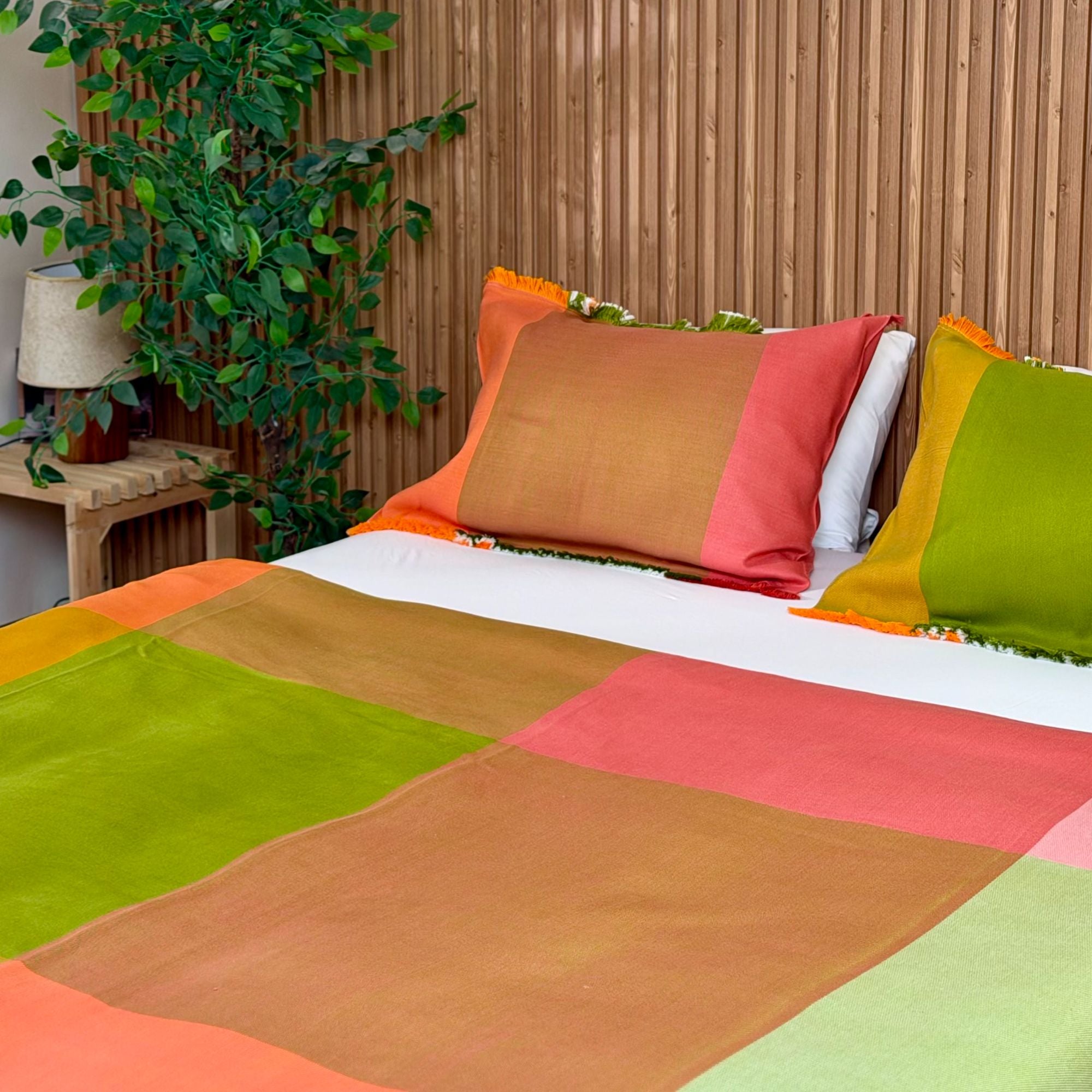 Taji Handmade Cotton Coverlet TA66