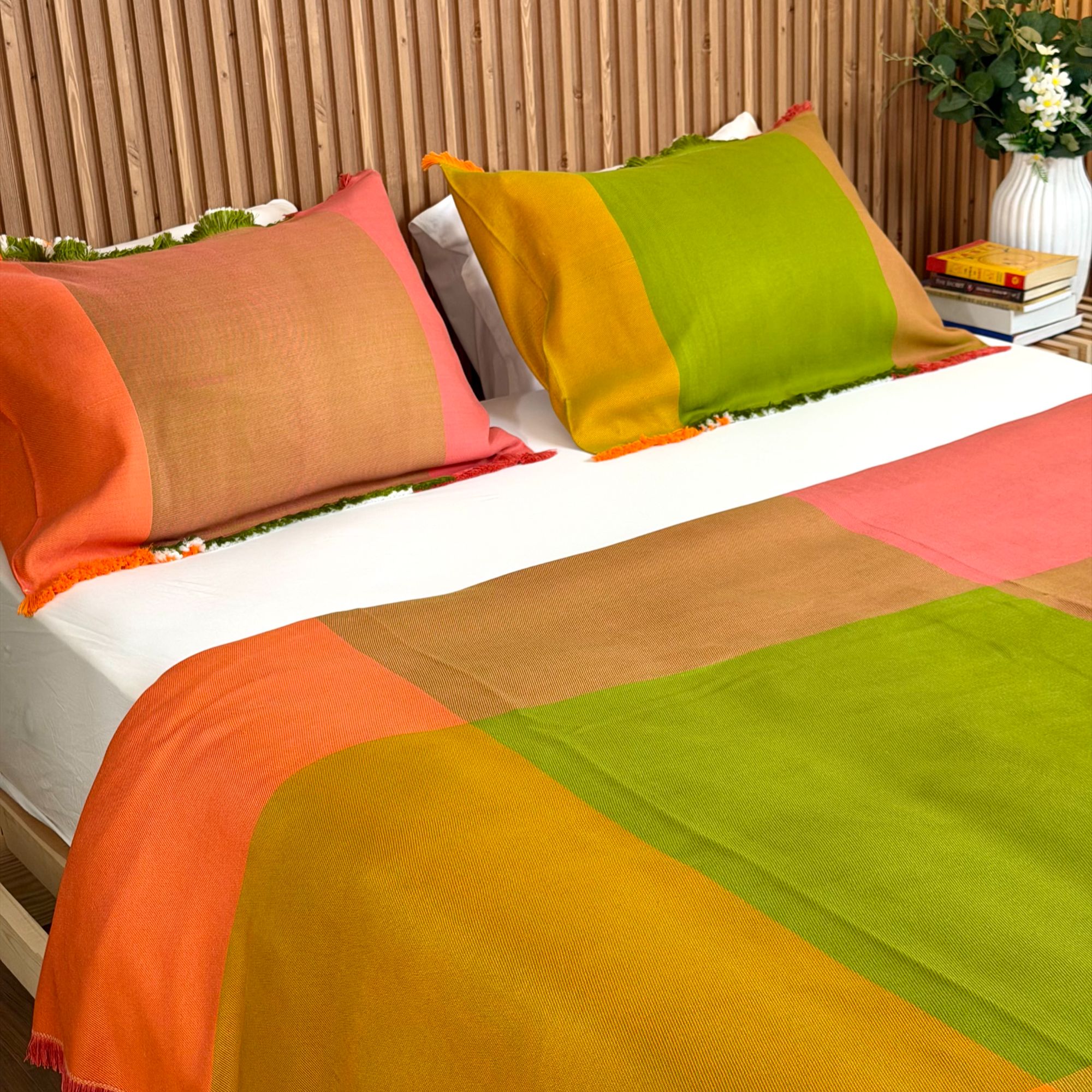 Taji Handmade Cotton Coverlet TA66