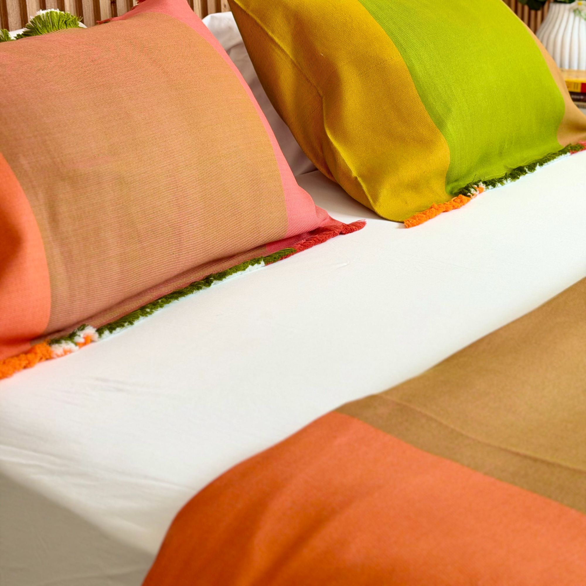 Taji Handmade Cotton Coverlet TA66