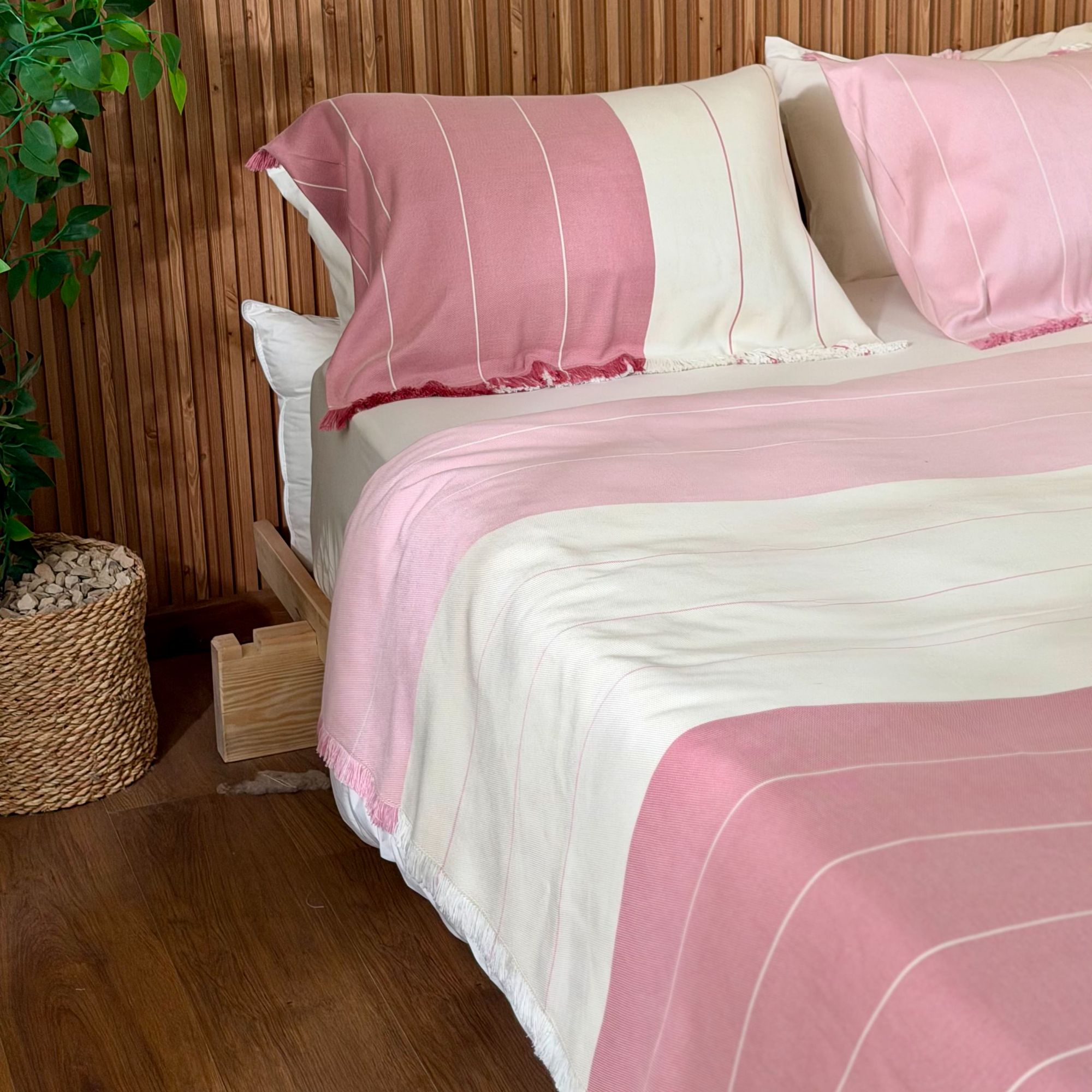 Taji Handmade Cotton Coverlet TA63