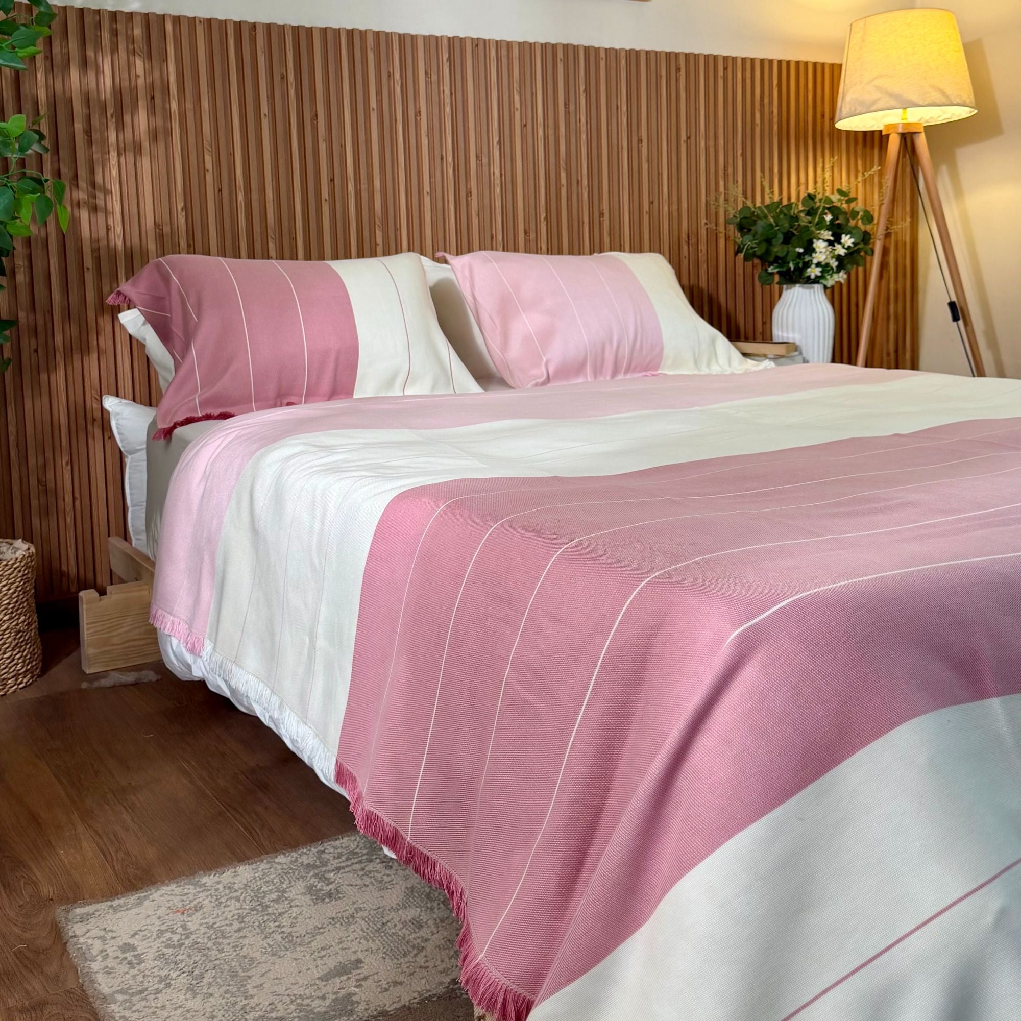 Taji Handmade Cotton Coverlet TA63