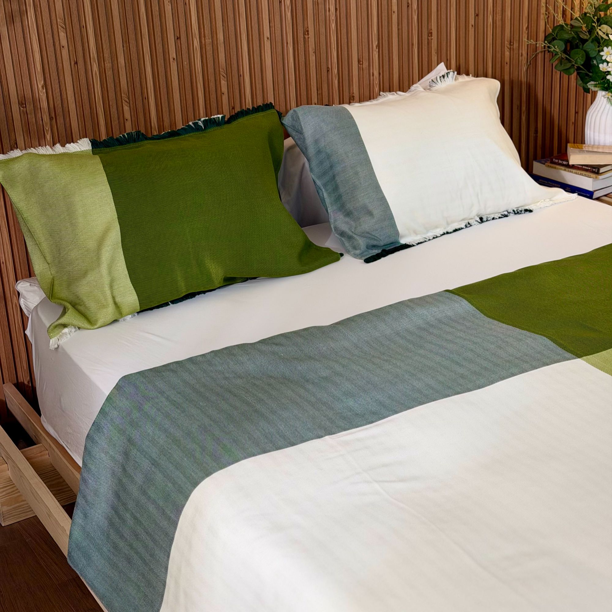 Taji Handmade Cotton Coverlet TA64
